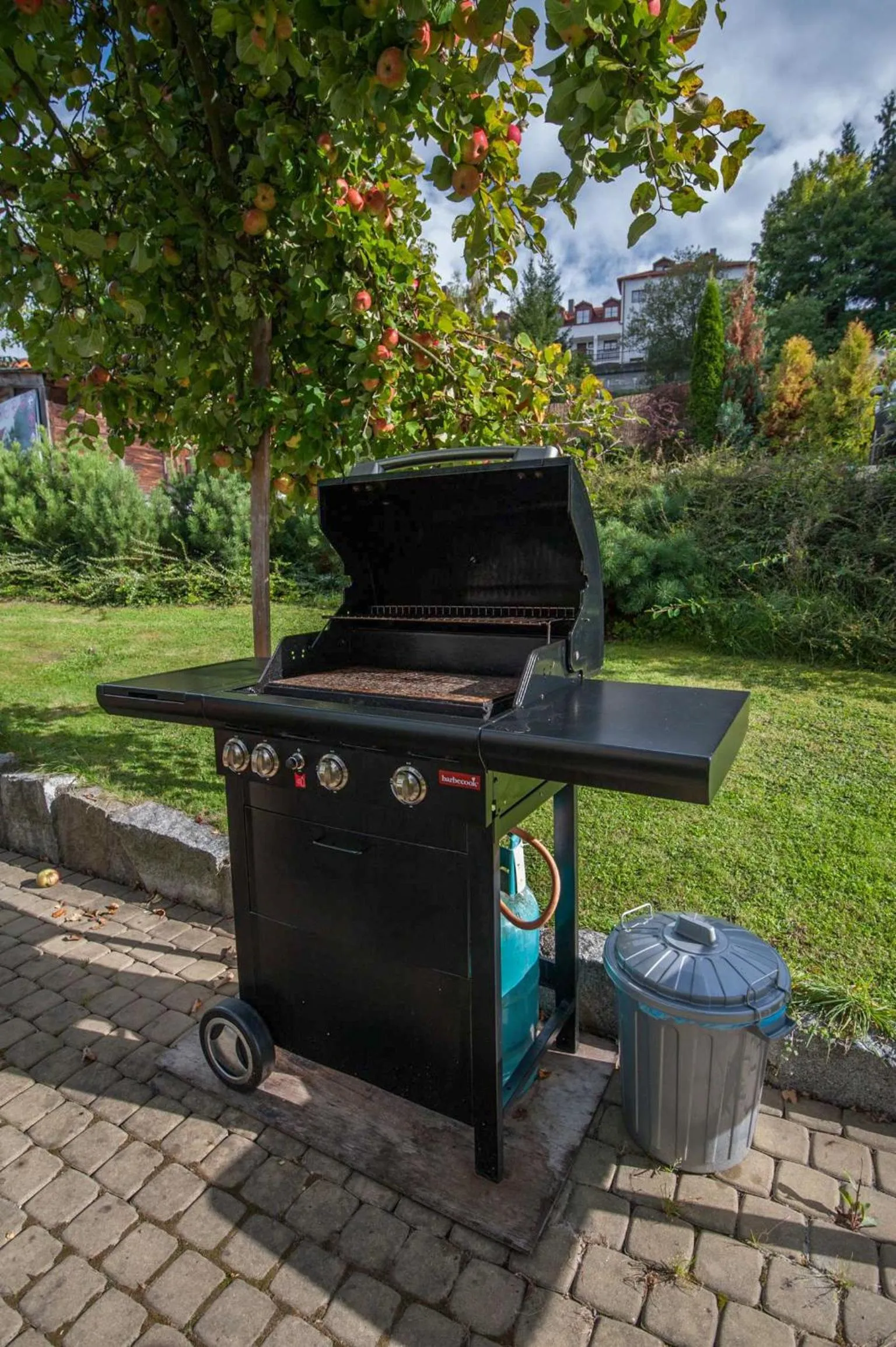 BBQ facilities in Hotel Garni Pod Skalkou