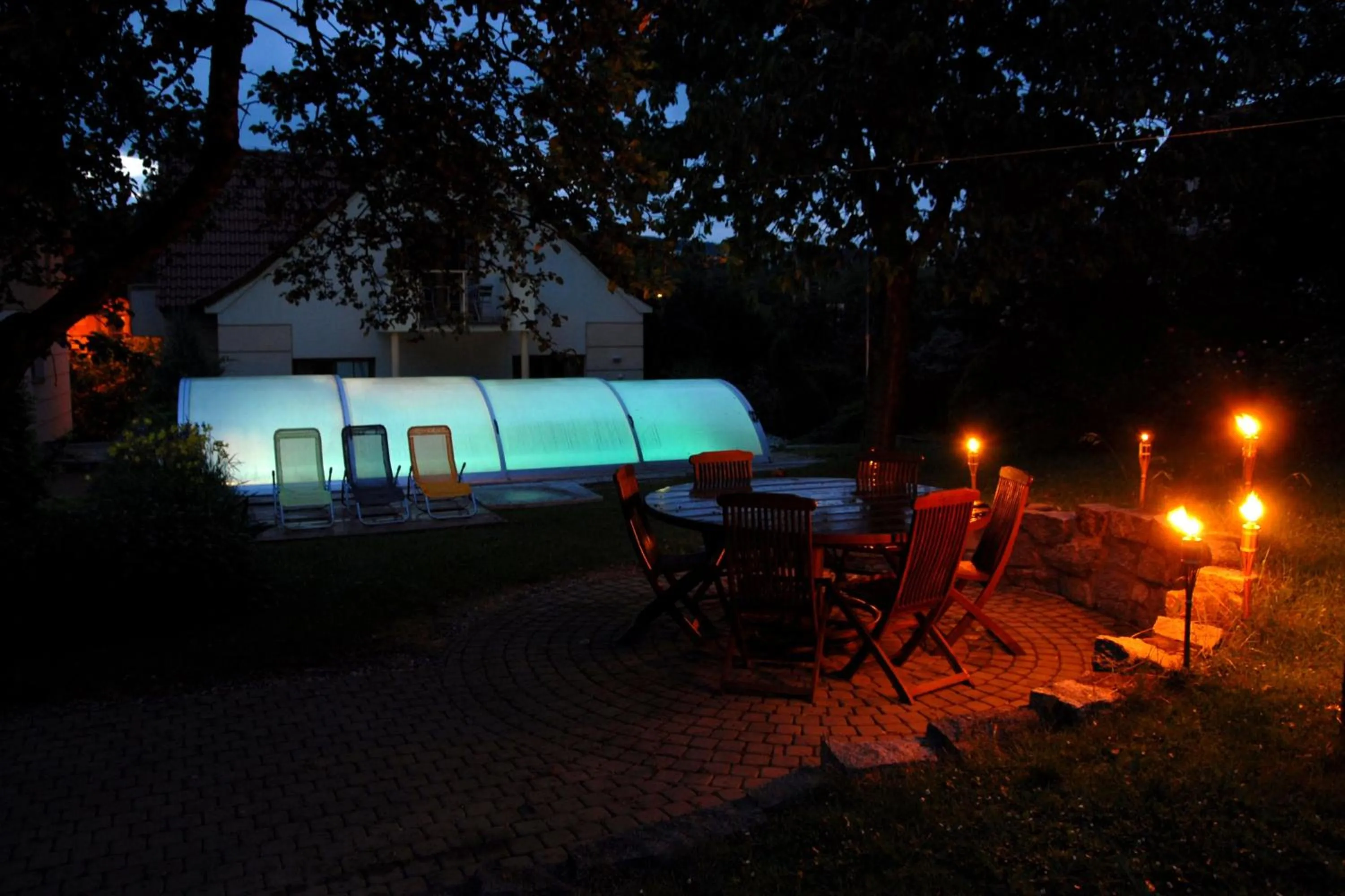 Garden in Hotel Garni Pod Skalkou