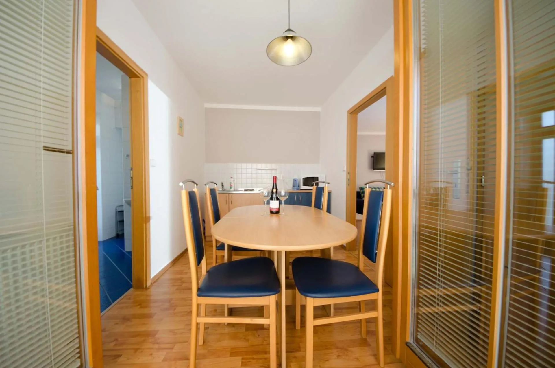 Kitchen or kitchenette in Hotel Garni Pod Skalkou