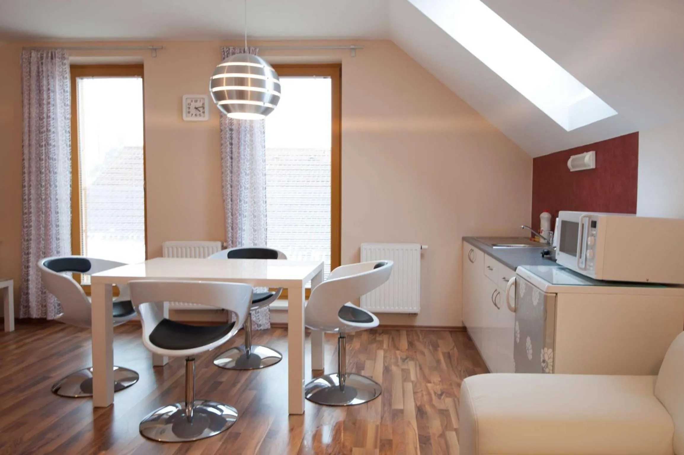 Kitchen or kitchenette in Hotel Garni Pod Skalkou