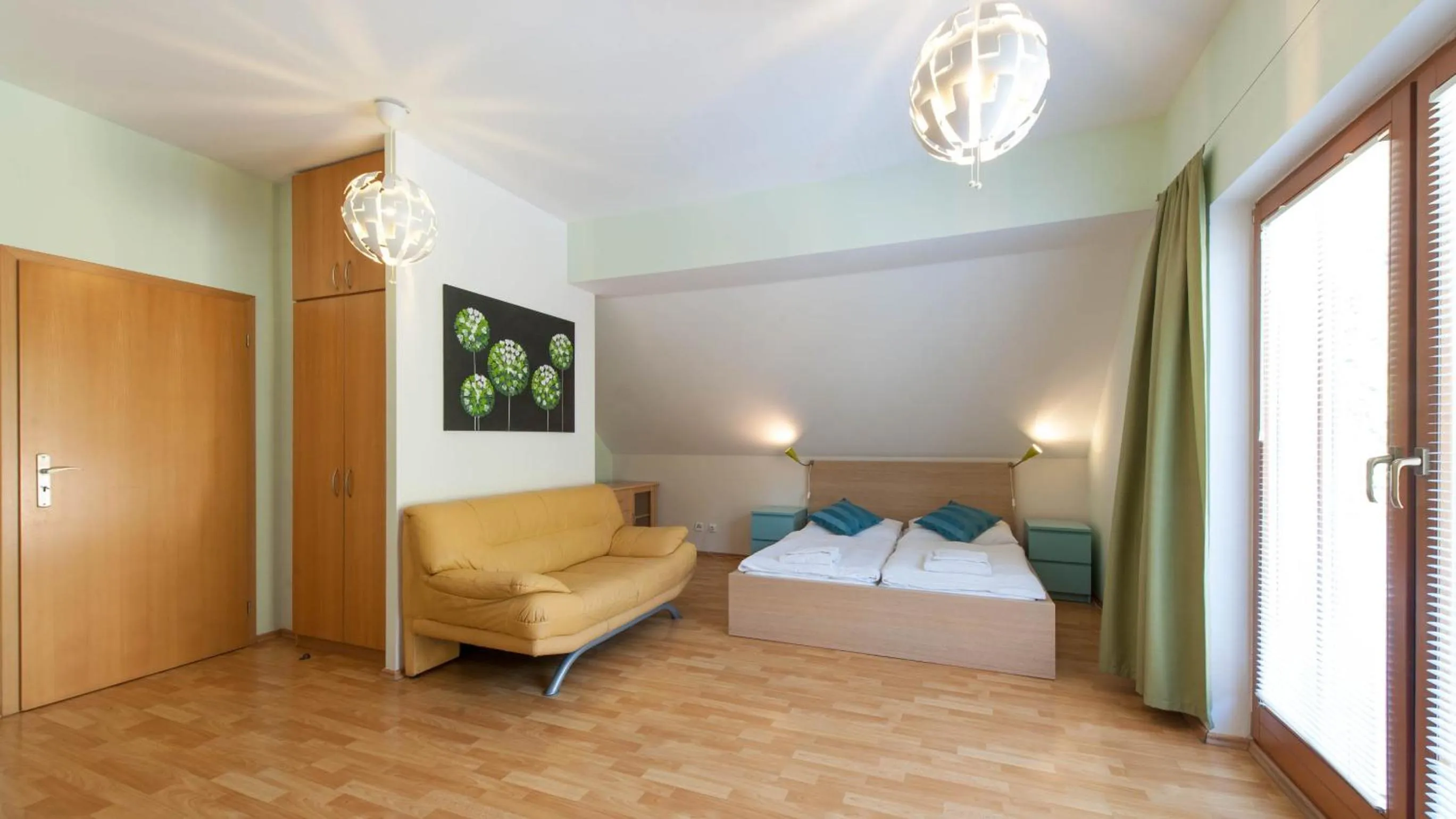 Bedroom, Bed in Hotel Garni Pod Skalkou
