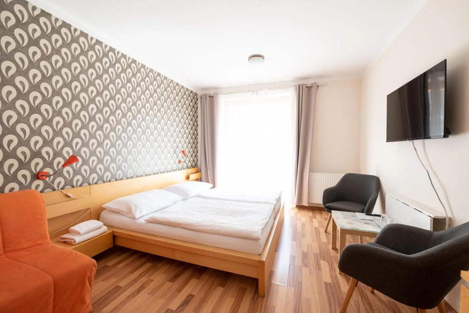Bedroom, Bed in Hotel Garni Pod Skalkou