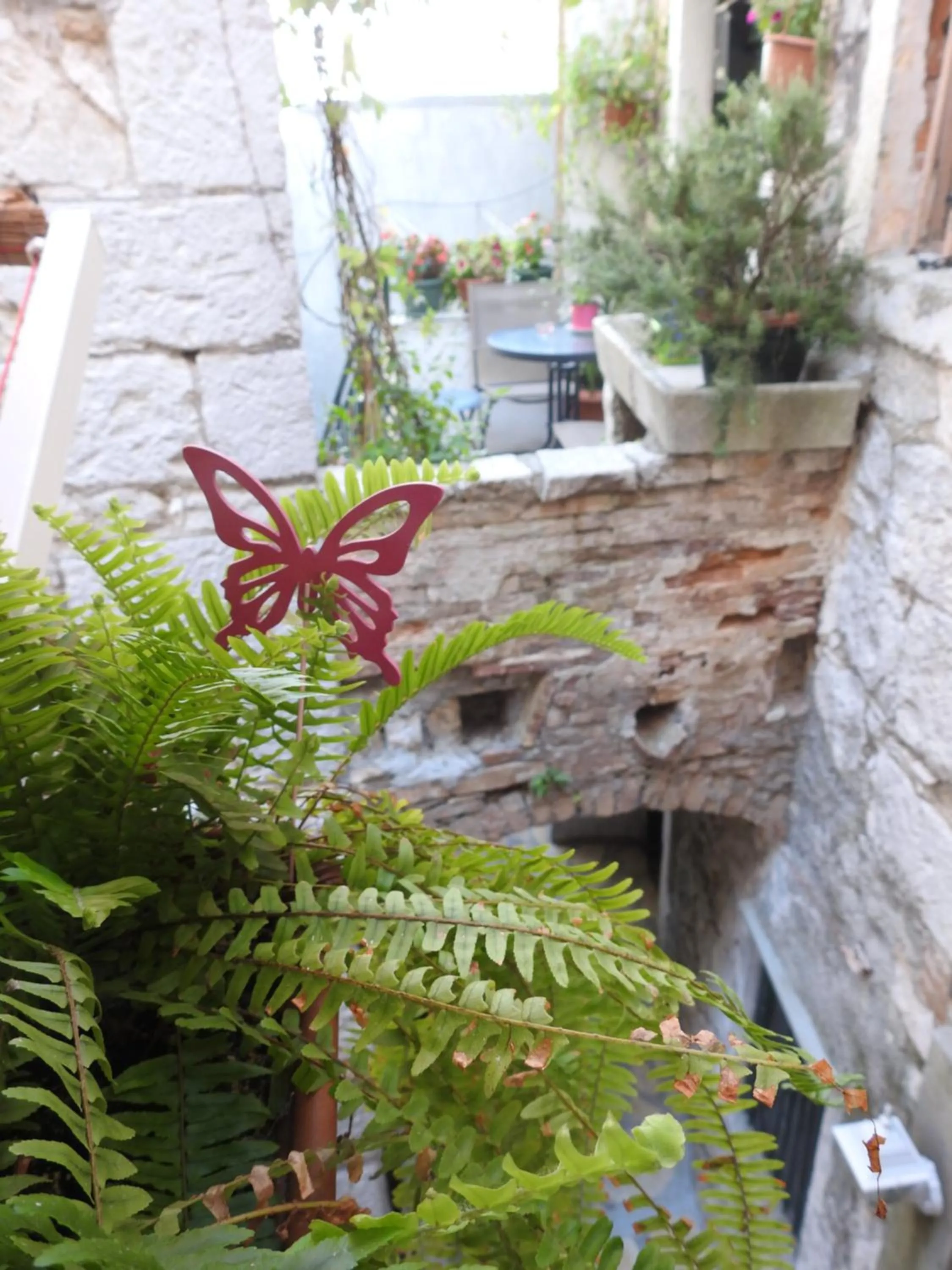 Patio in Apartments Kovacic_Grubisic