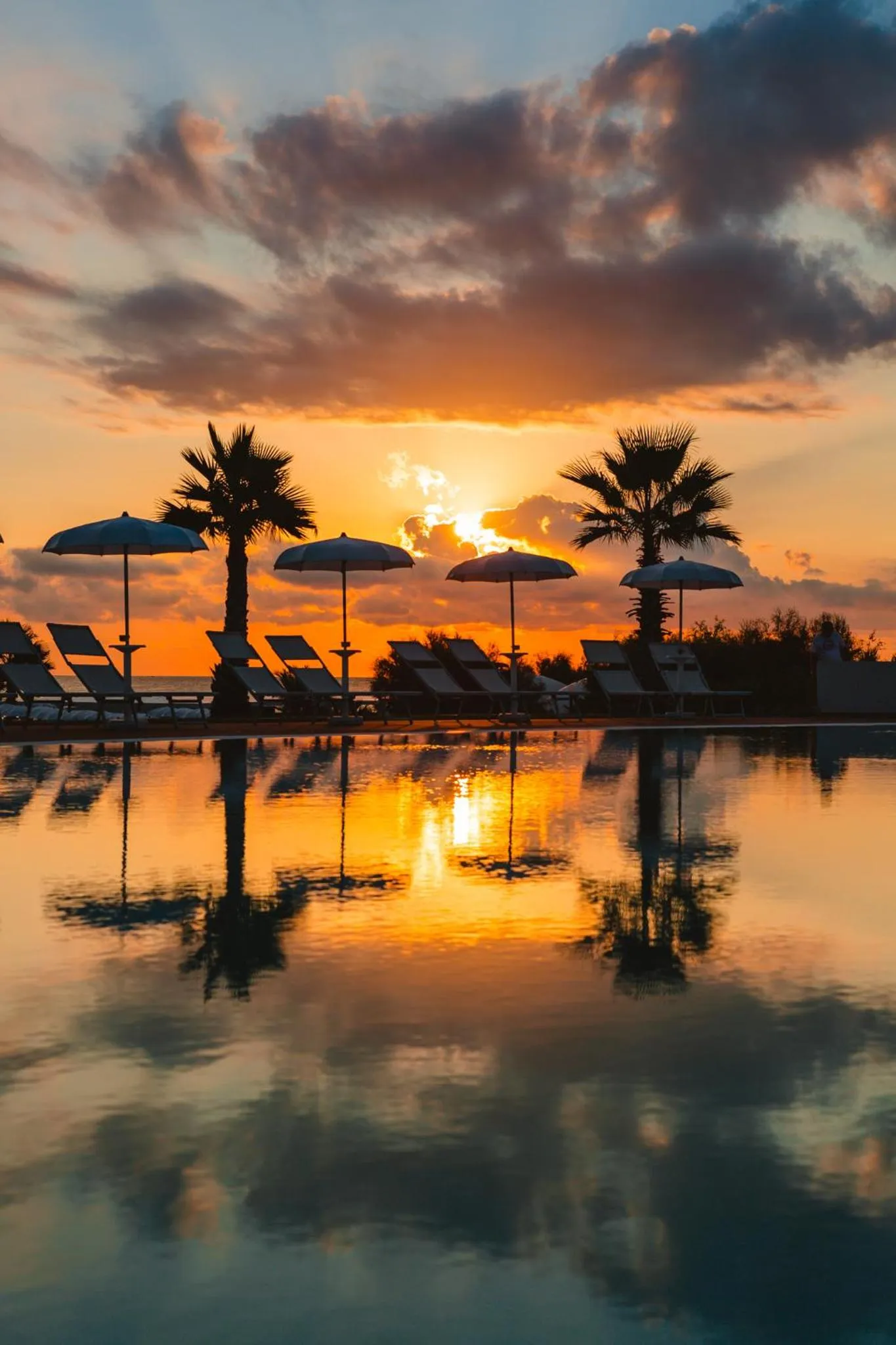 Swimming pool in Torre Cintola Greenblu Sea Emotions