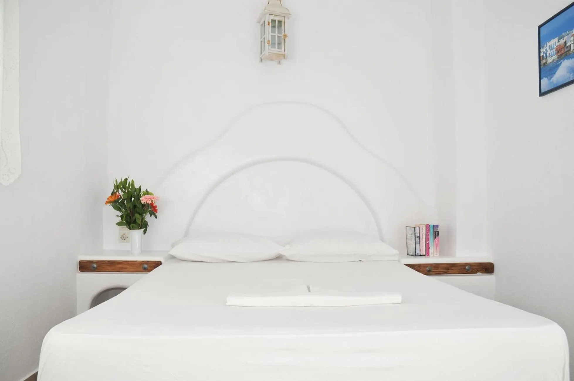 Bed in Alexandros Mykonos