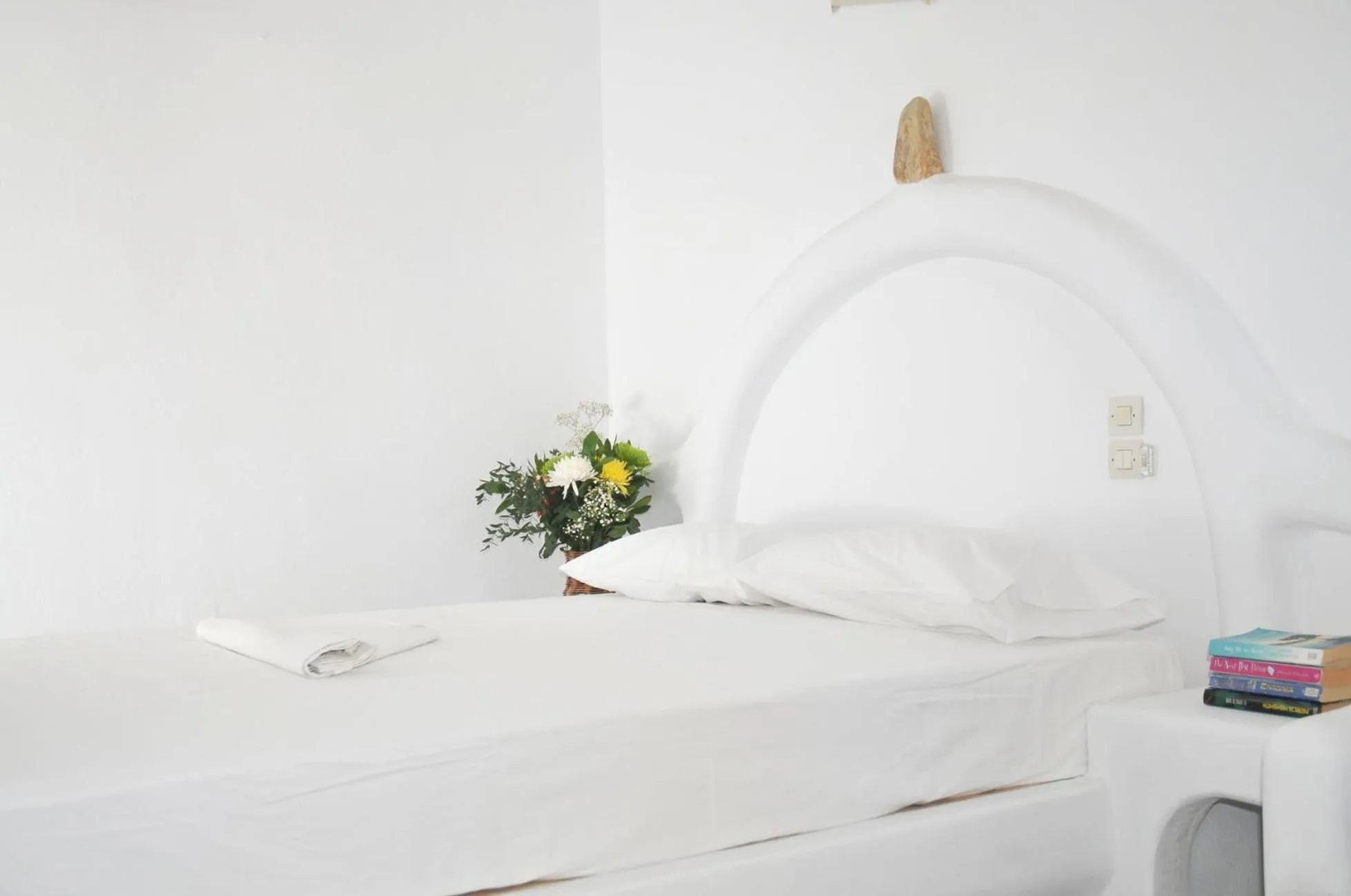 Bed in Alexandros Mykonos