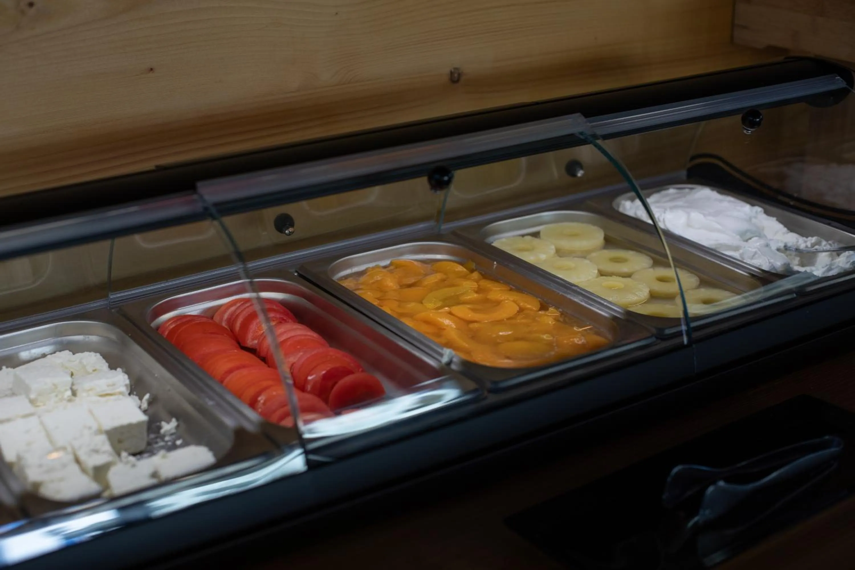 Buffet breakfast in Alexandros Mykonos