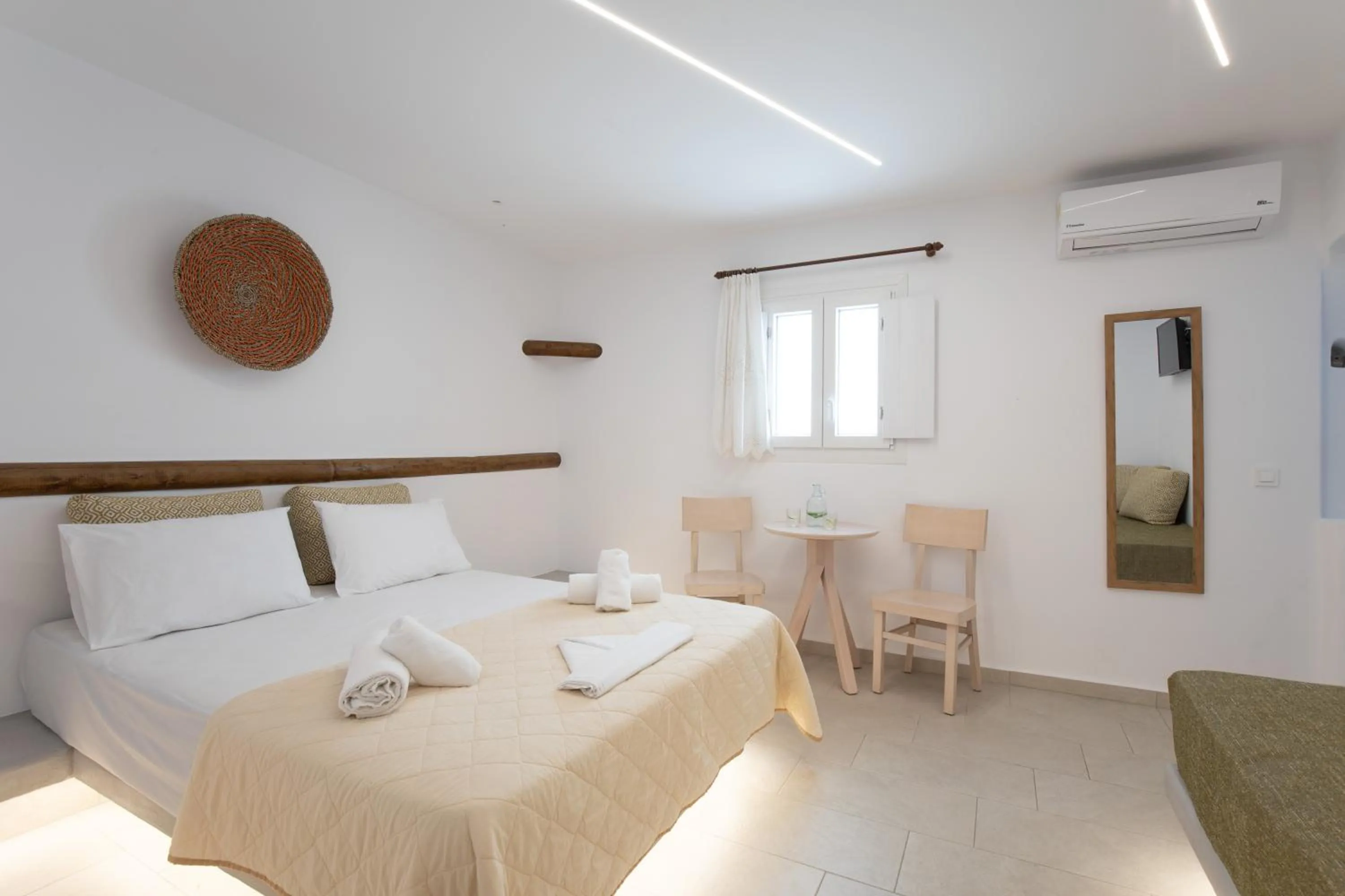 Bed in Alexandros Mykonos