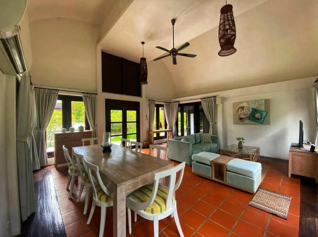 Living room in Kudat Riviera Exclusive Beach Villas