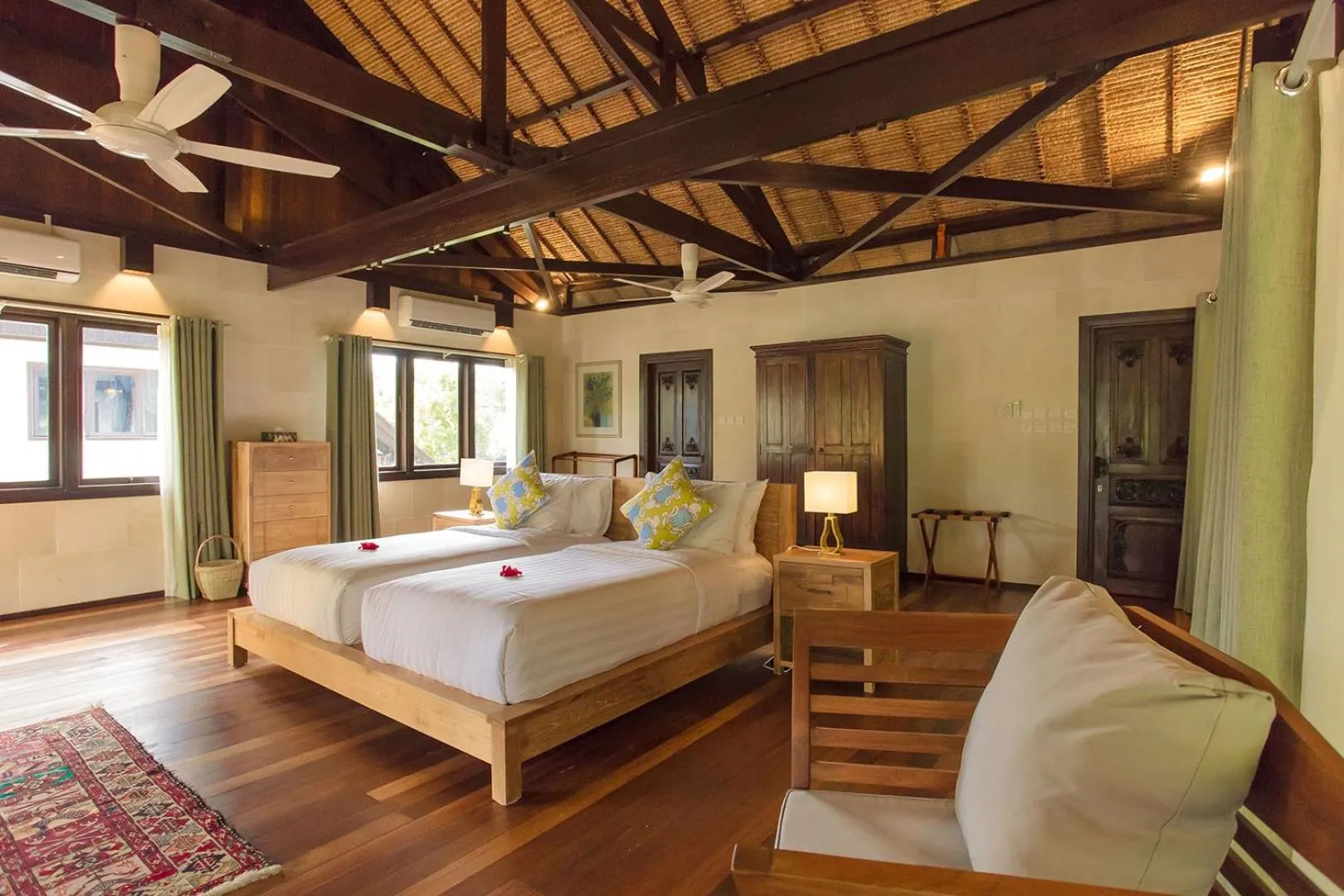 Bed in Kudat Riviera Exclusive Beach Villas