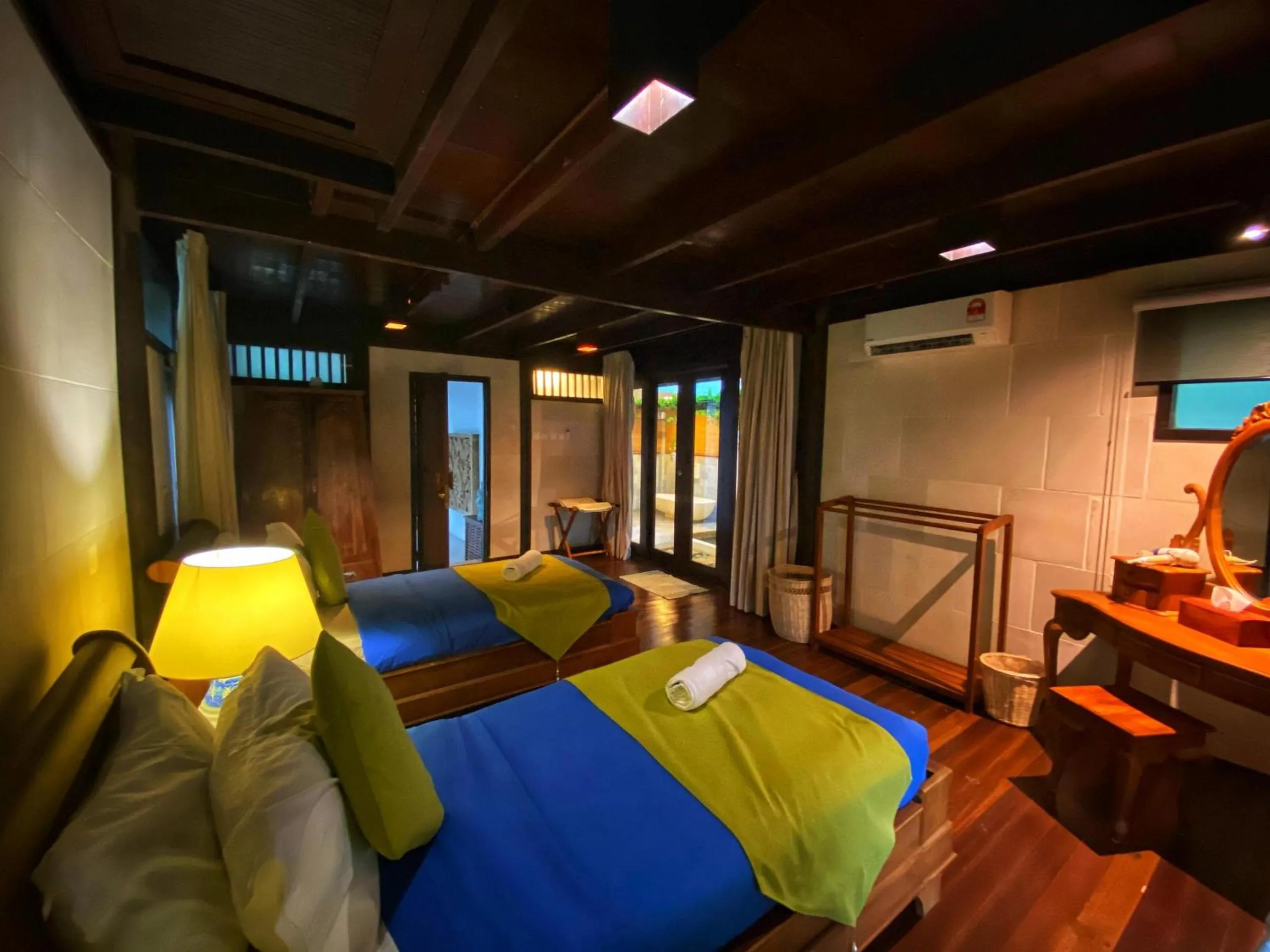 Bed in Kudat Riviera Exclusive Beach Villas