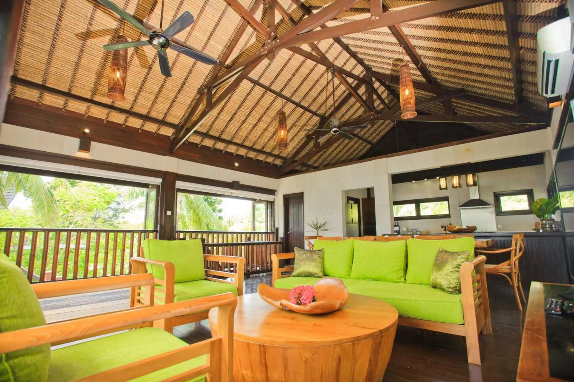 Living room in Kudat Riviera Exclusive Beach Villas