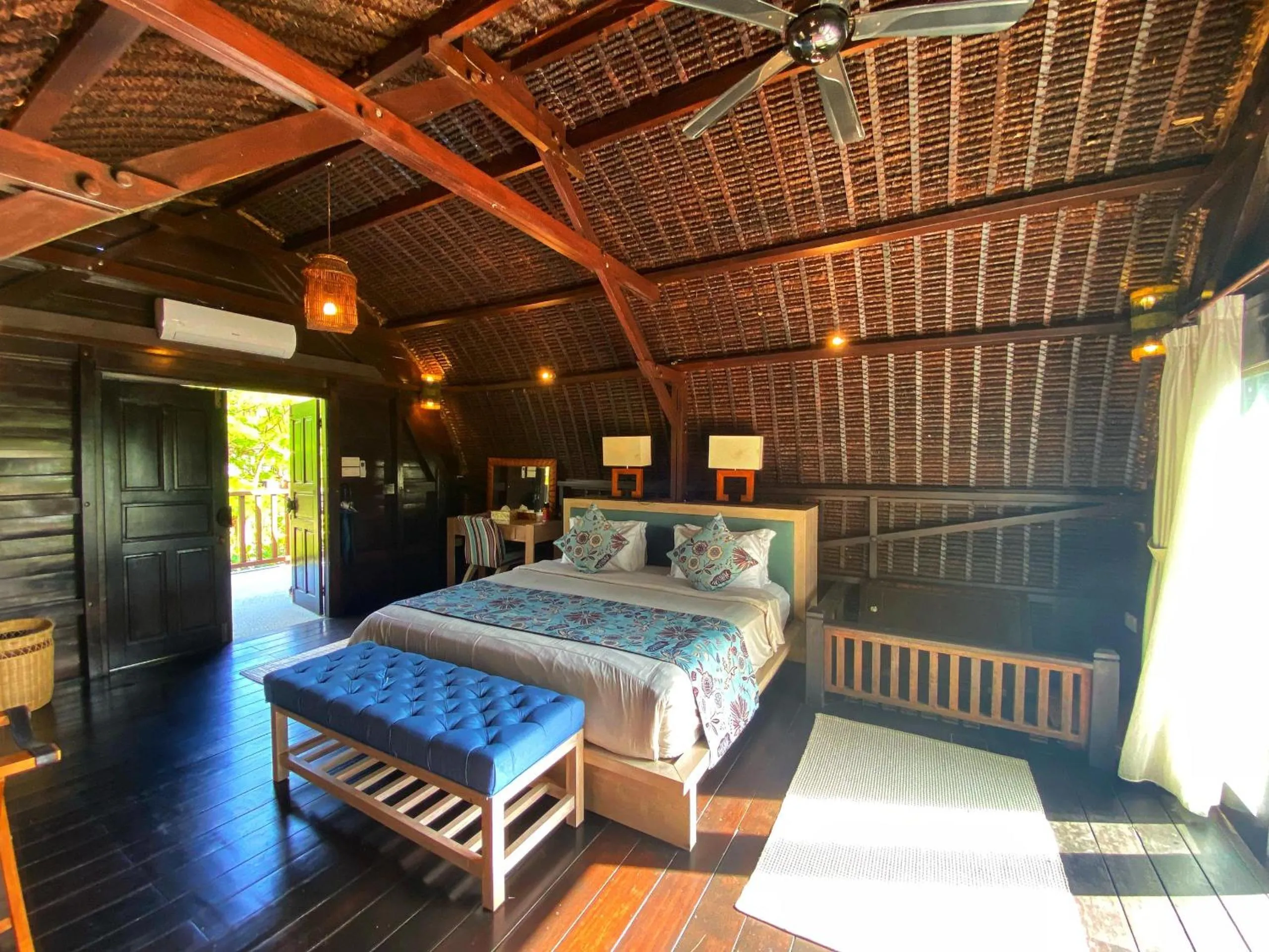 Bed in Kudat Riviera Exclusive Beach Villas