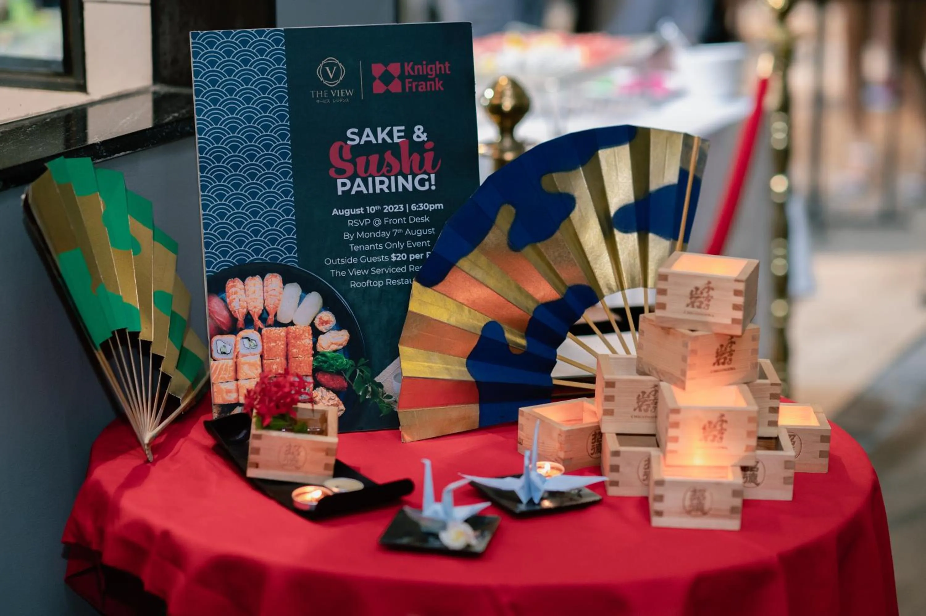 Evening entertainment in The View Serviced Residence 豪景日式酒店公寓