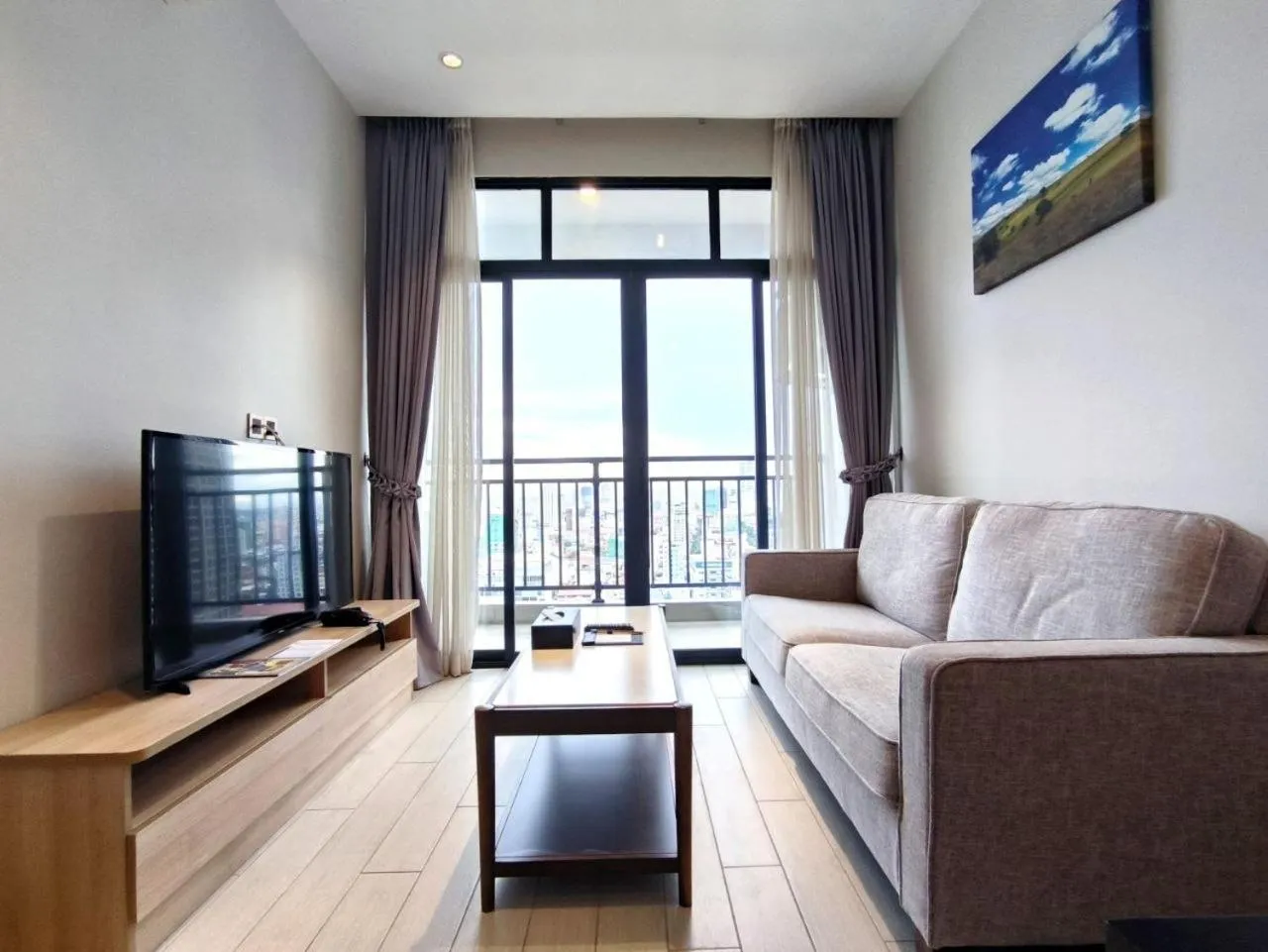 TV and multimedia in The View Serviced Residence 豪景日式酒店公寓