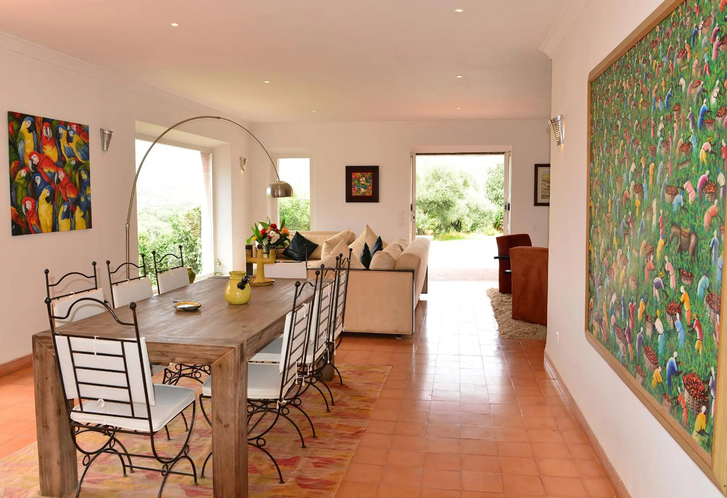 Dining area in Domaine La Source