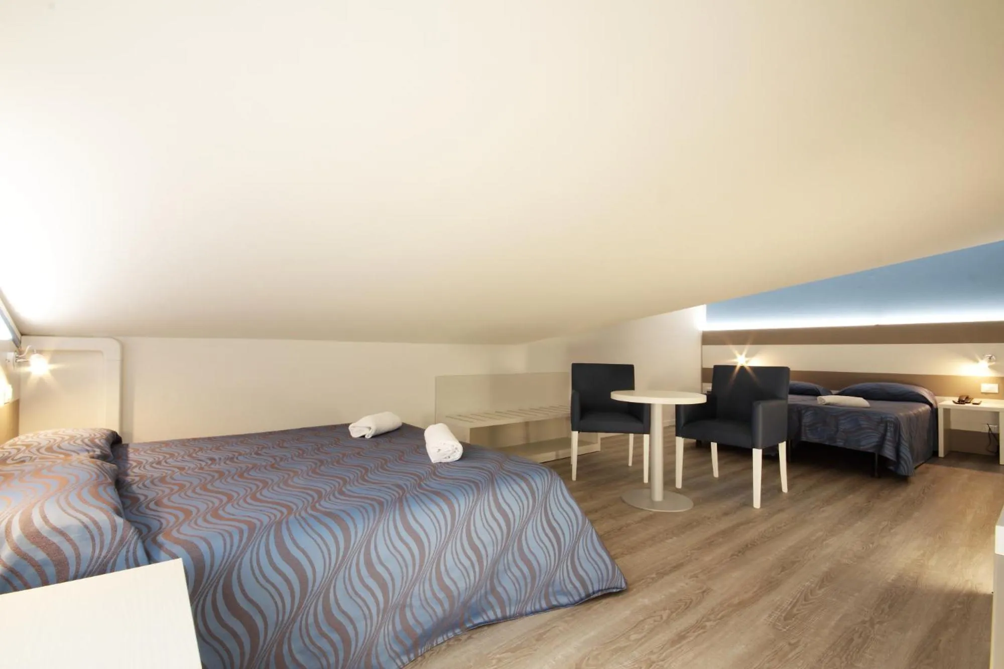 Bed in Hotel Serenella