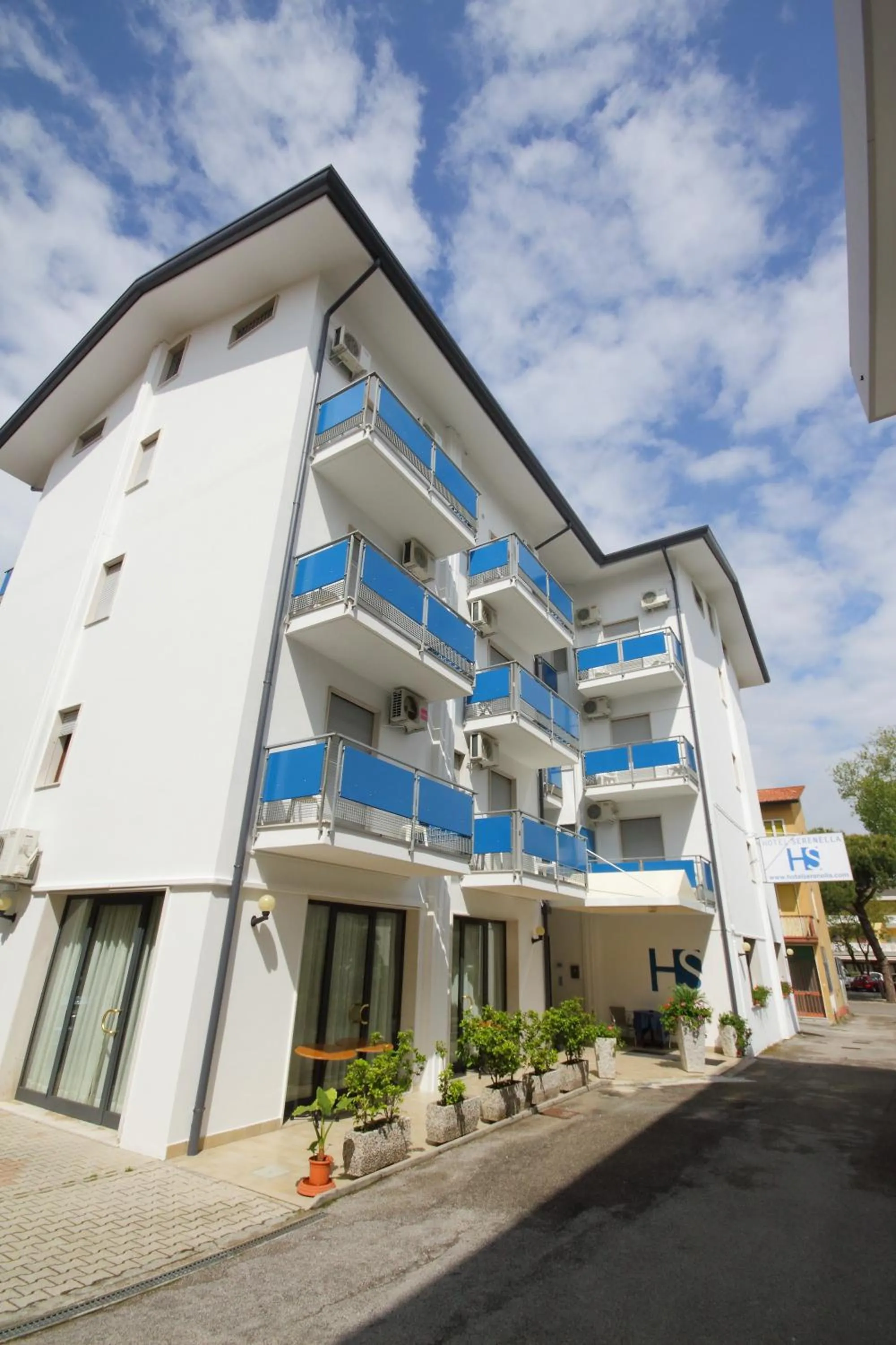 Property building in Hotel Serenella