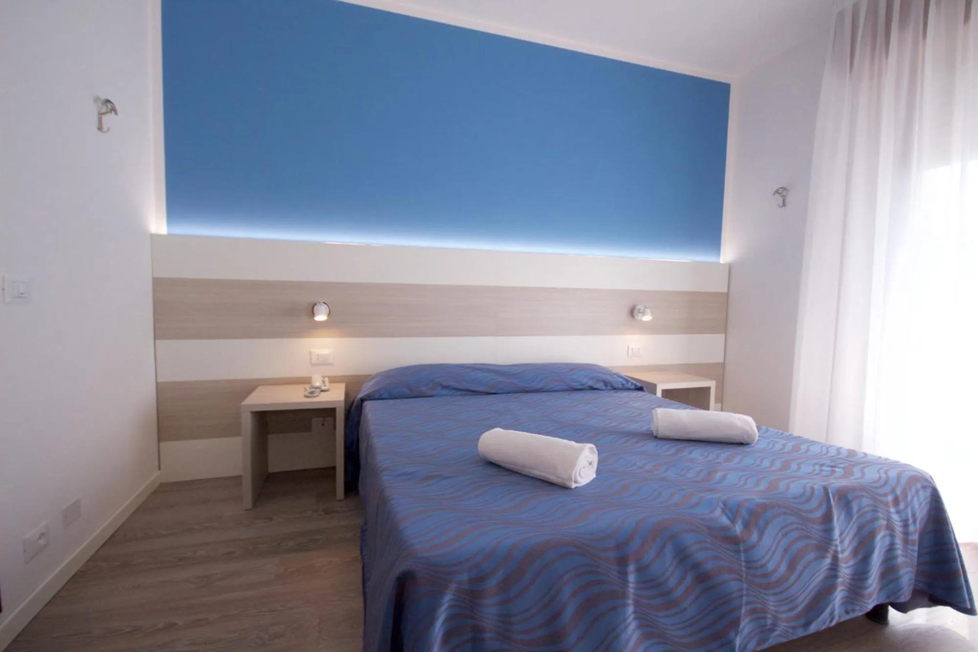 Bed in Hotel Serenella