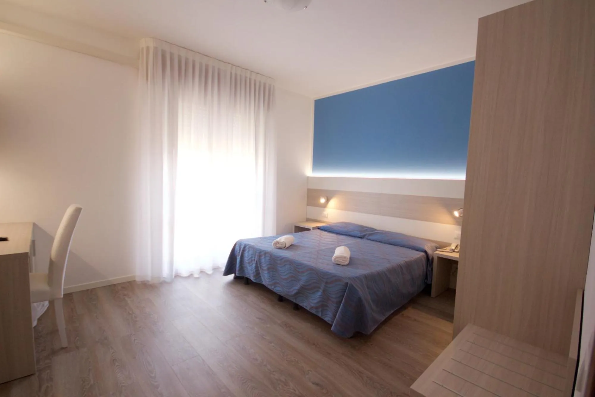 Bed in Hotel Serenella