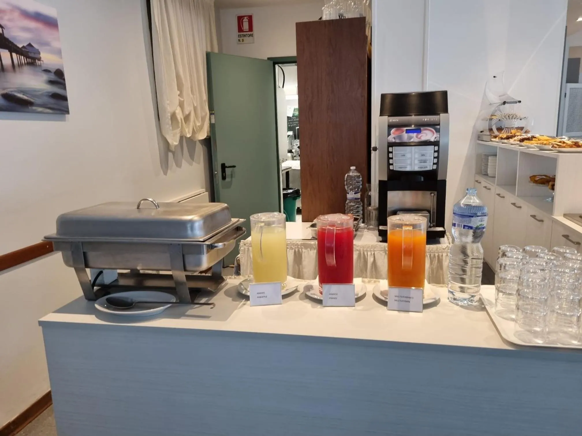 Buffet breakfast in Hotel Serenella