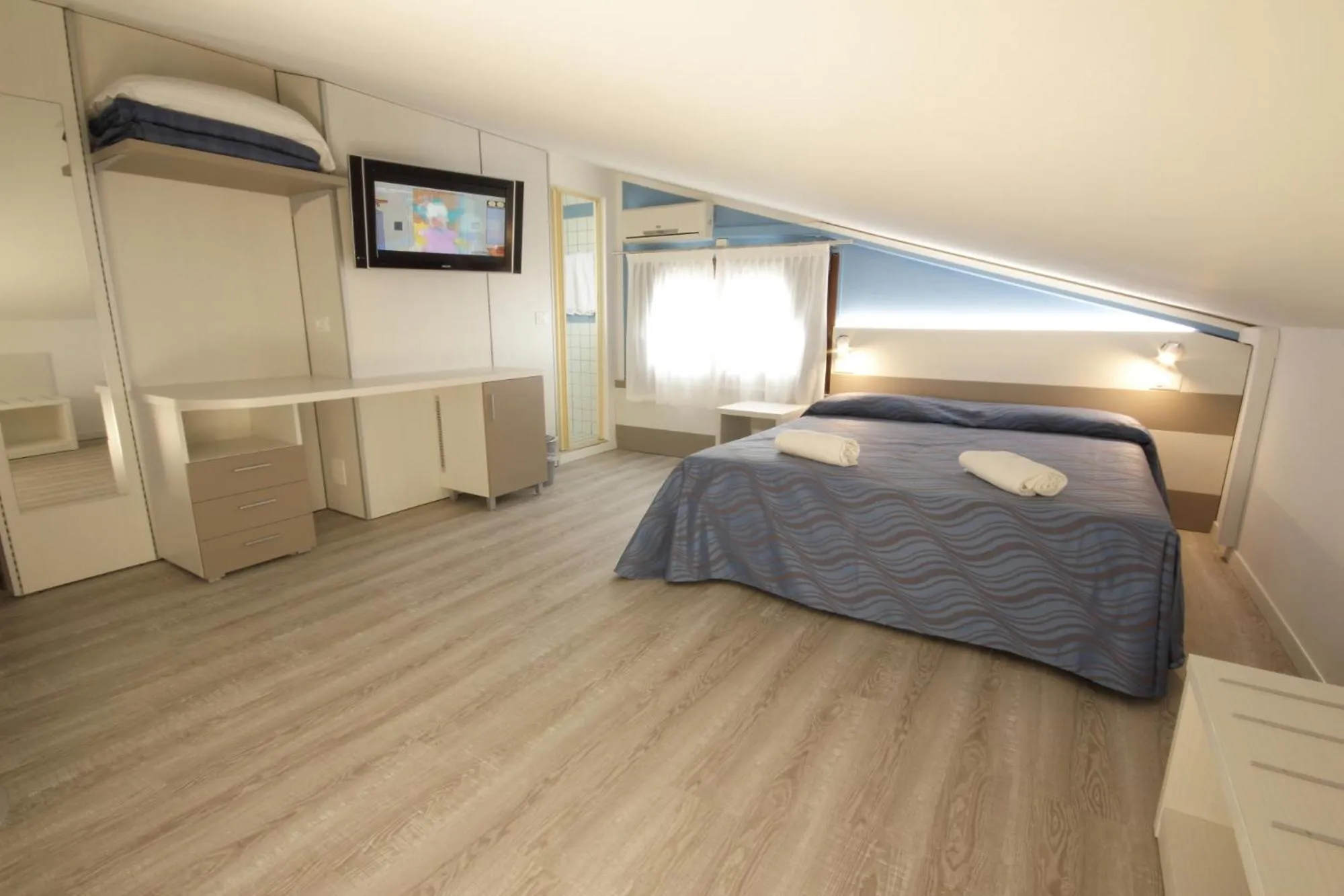 Bed in Hotel Serenella