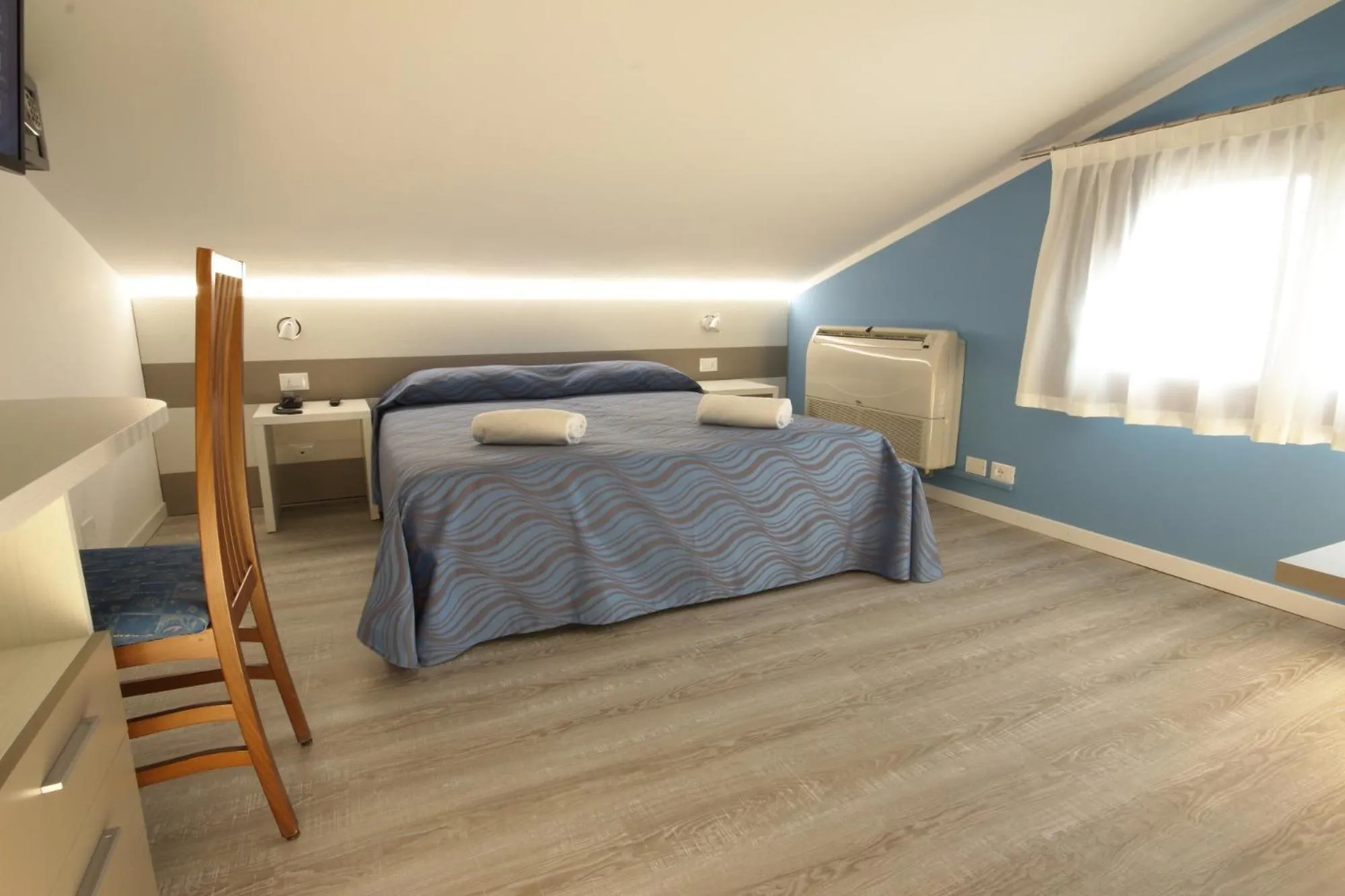 Bed in Hotel Serenella