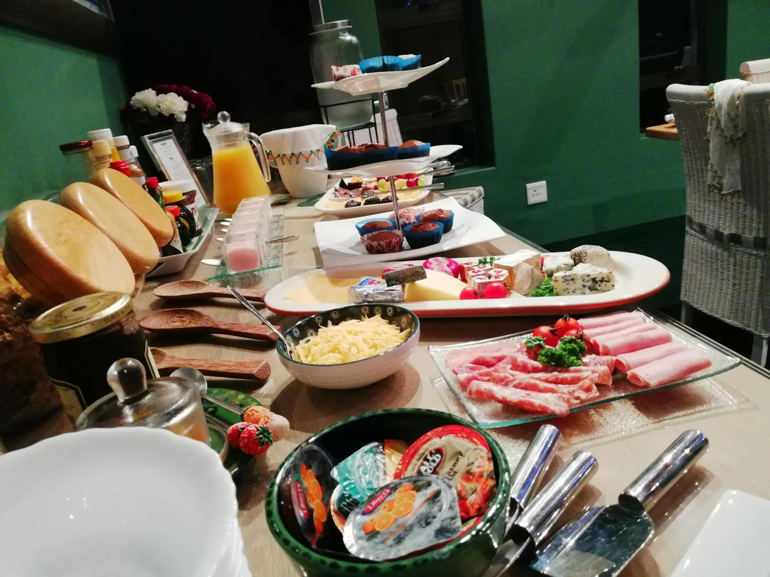 Food close-up in Edenwood House