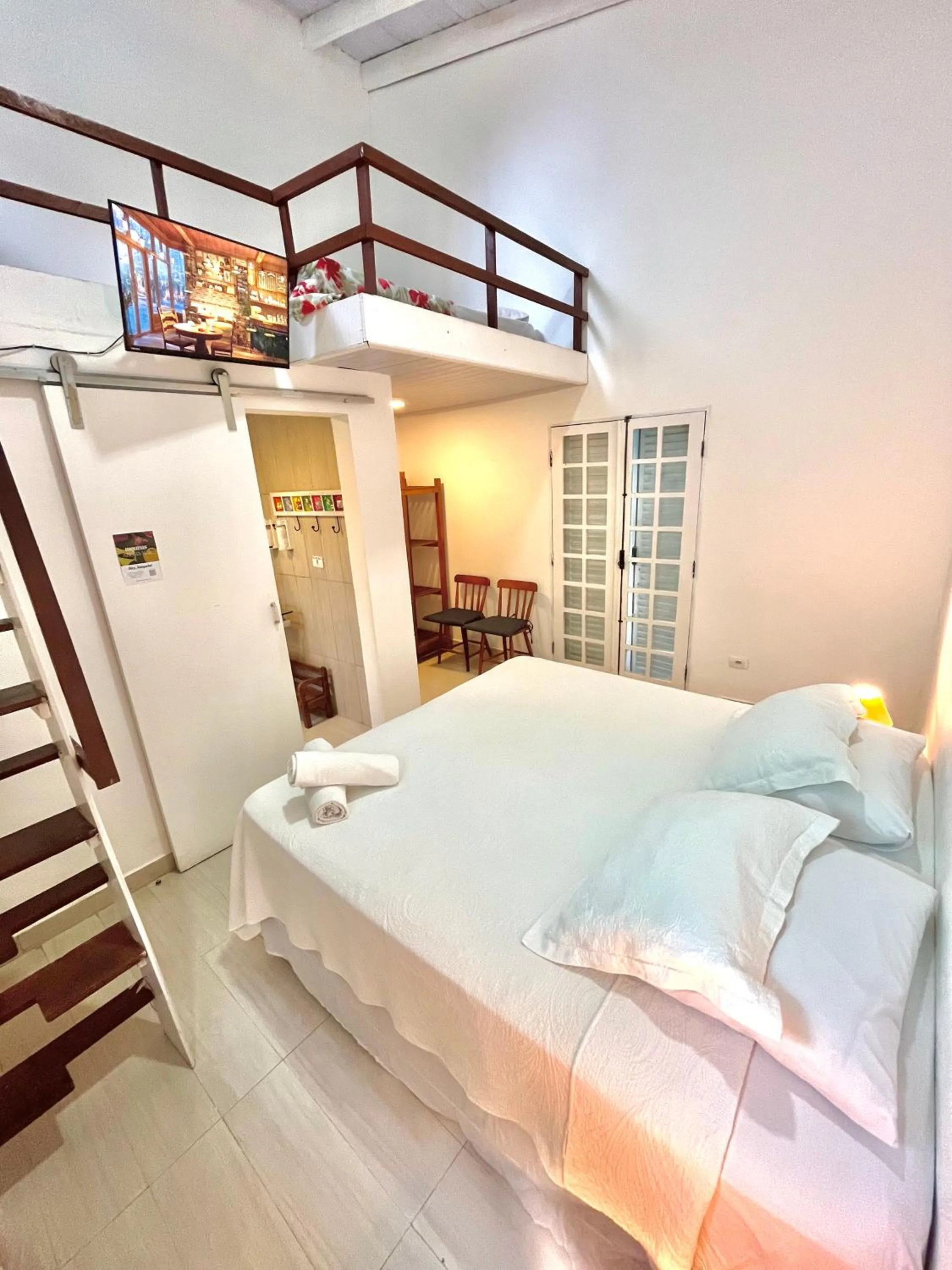 Duplex Apartment - single occupancy in Pousada Tô na Praia Juquehy