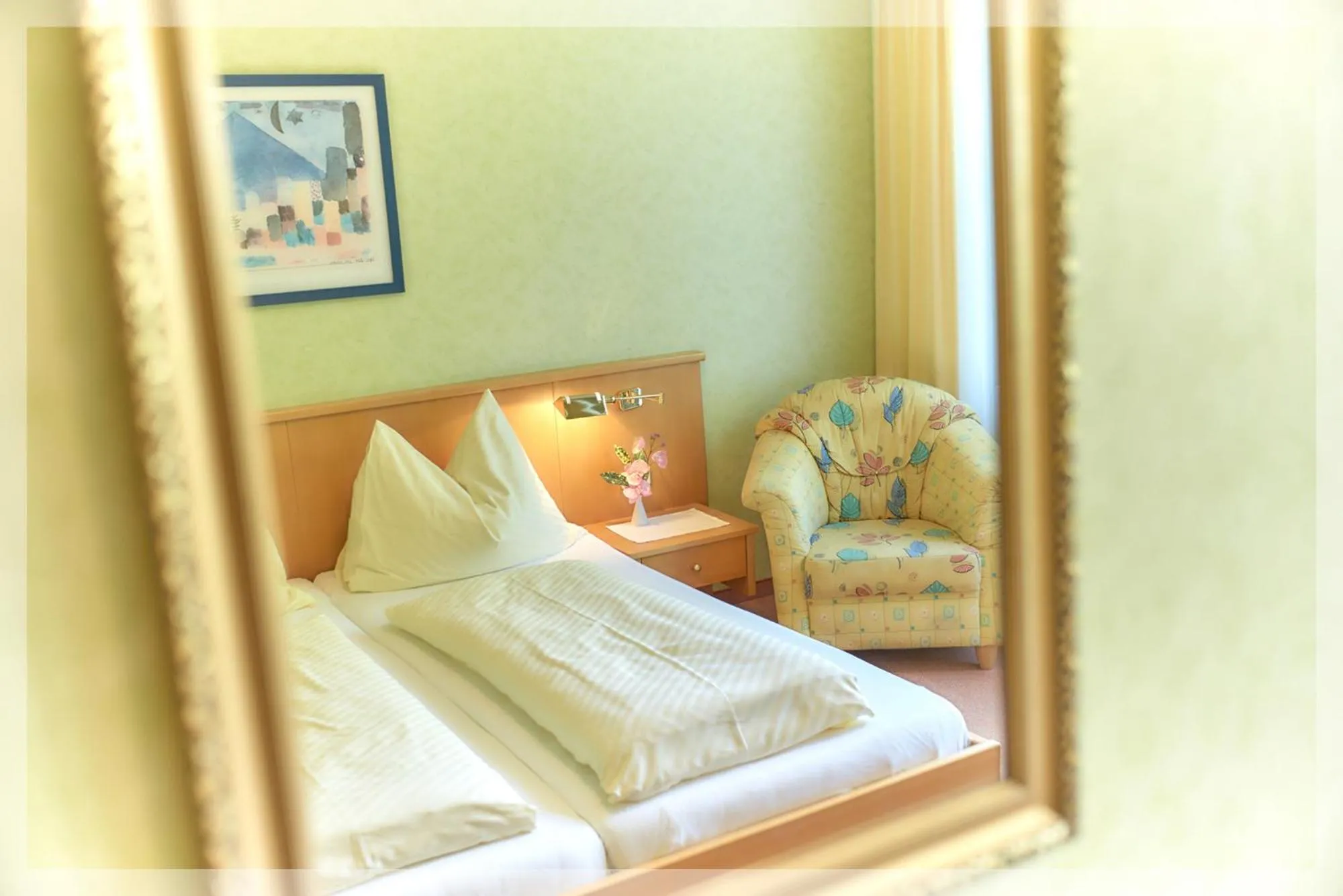 Decorative detail, Bed in Gasthof BLASL Margaretha