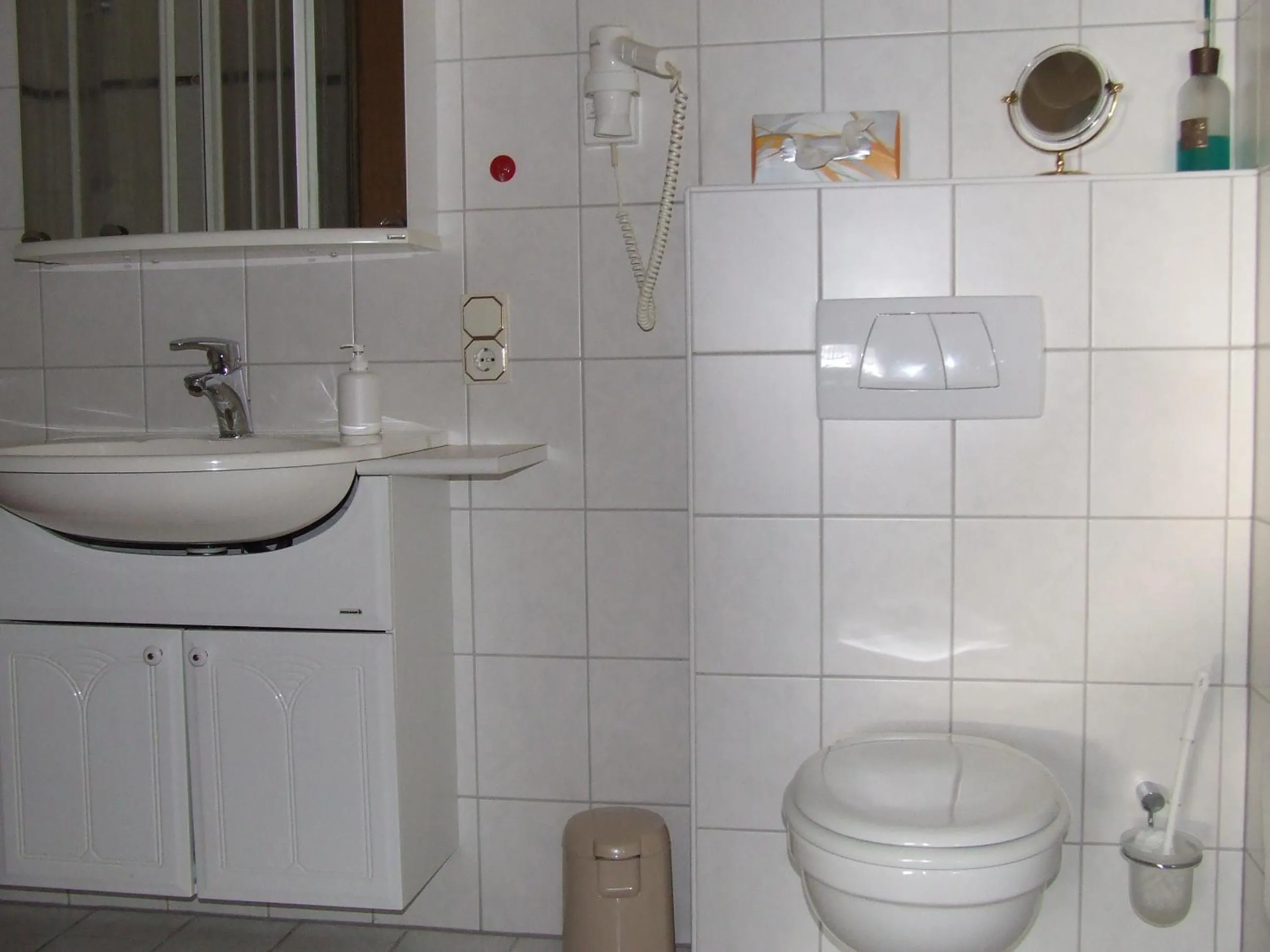 Bathroom in Pension Zueschener Bauernstuben