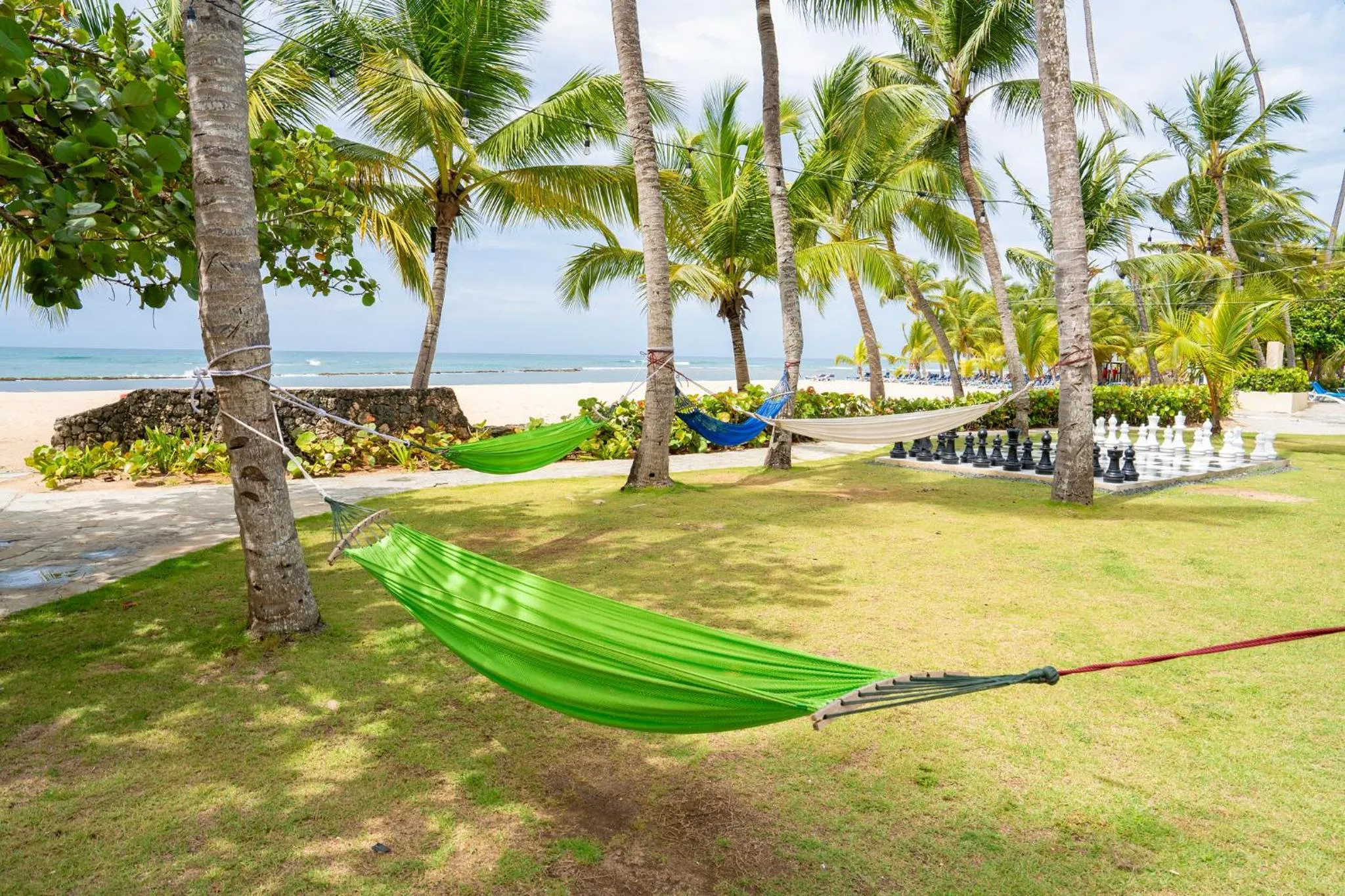 Patio in Coral Costa Caribe Beach Resort - All Inclusive
