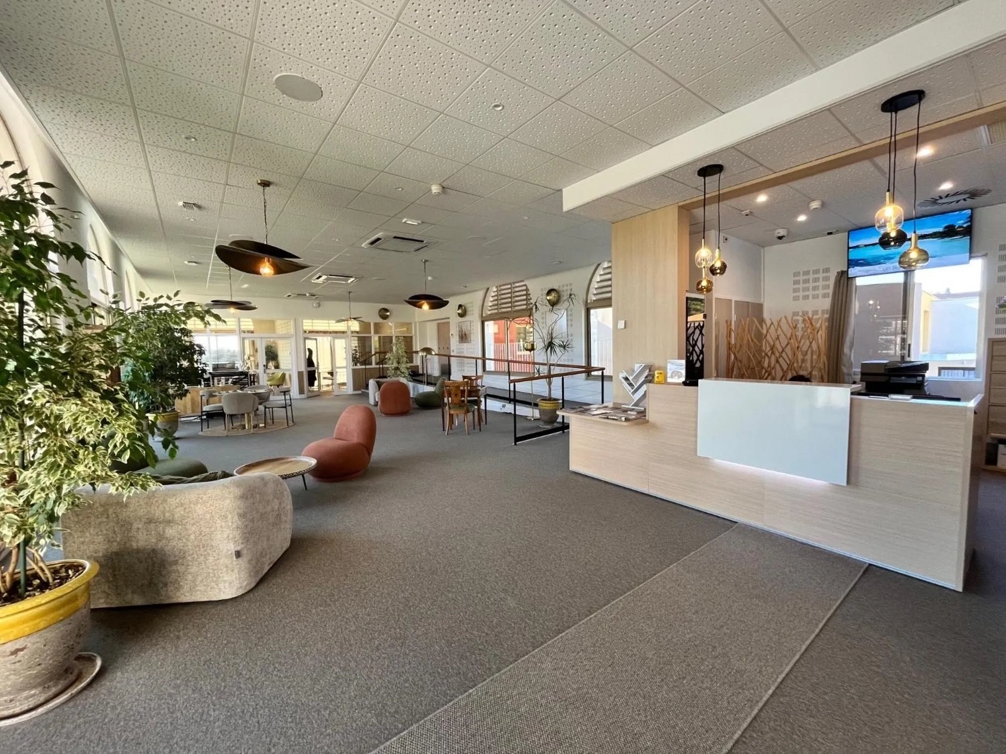 Lobby or reception in Domaine des Gueules Cassees
