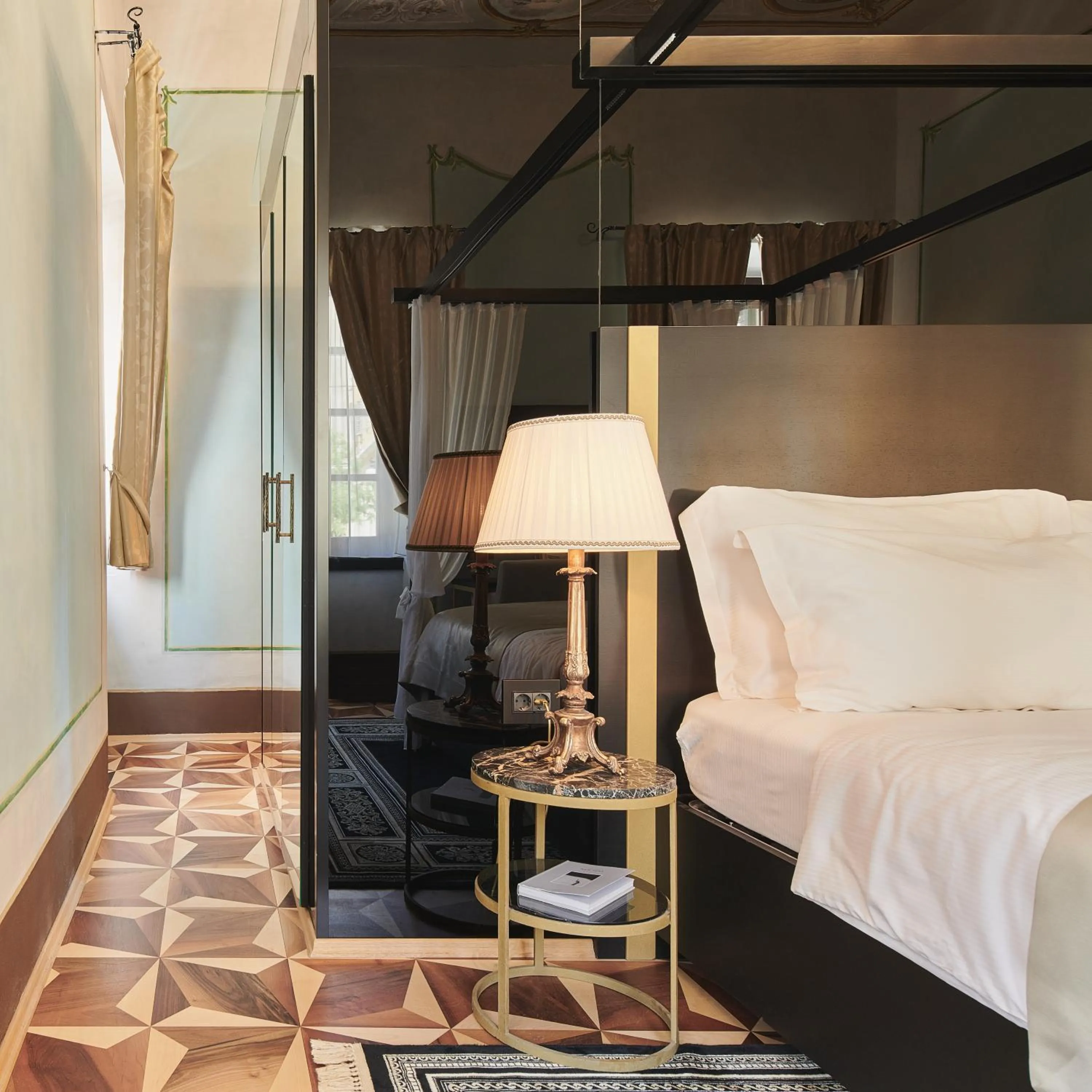 Bedroom in King Kresimir Heritage Hotel