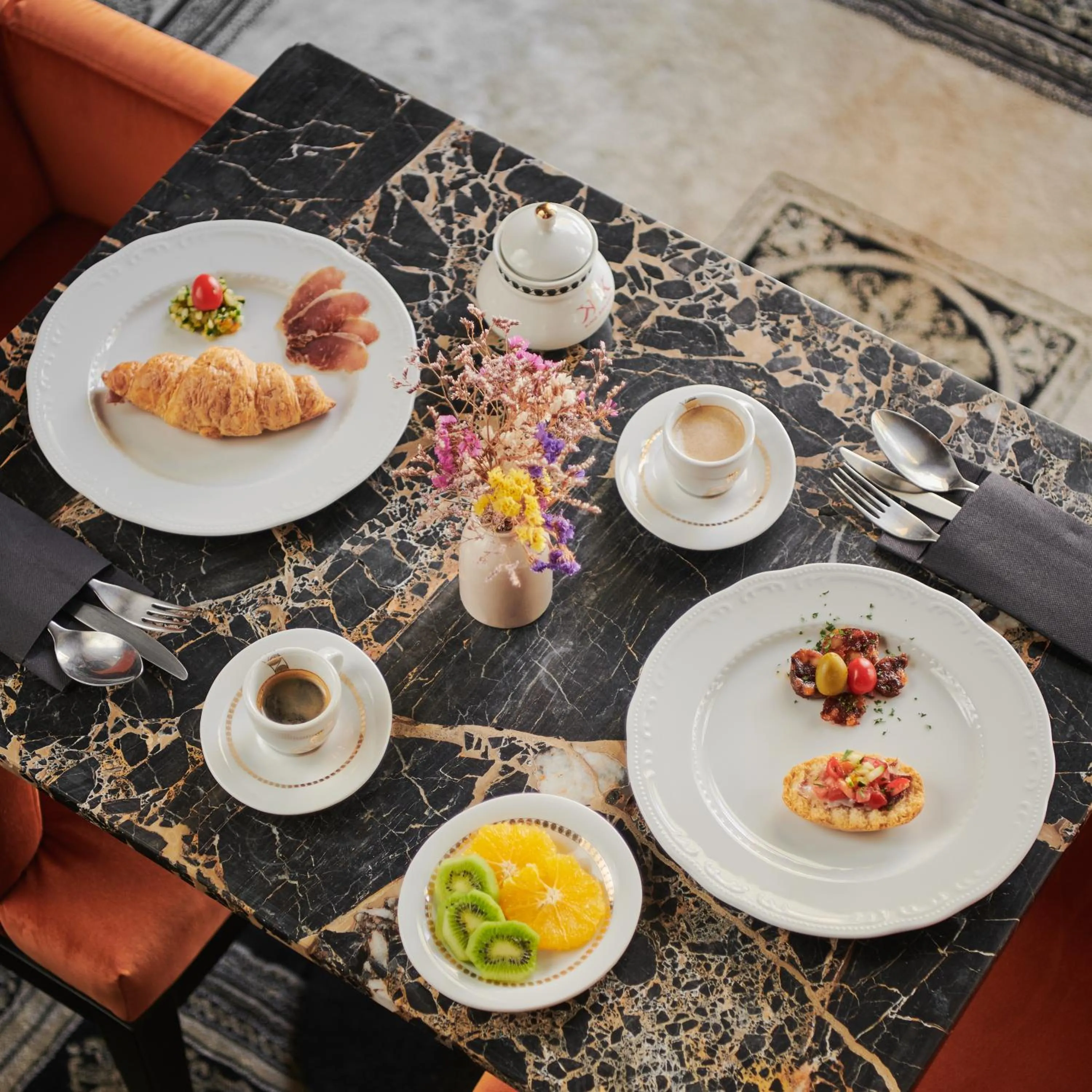 Food and drinks in King Kresimir Heritage Hotel