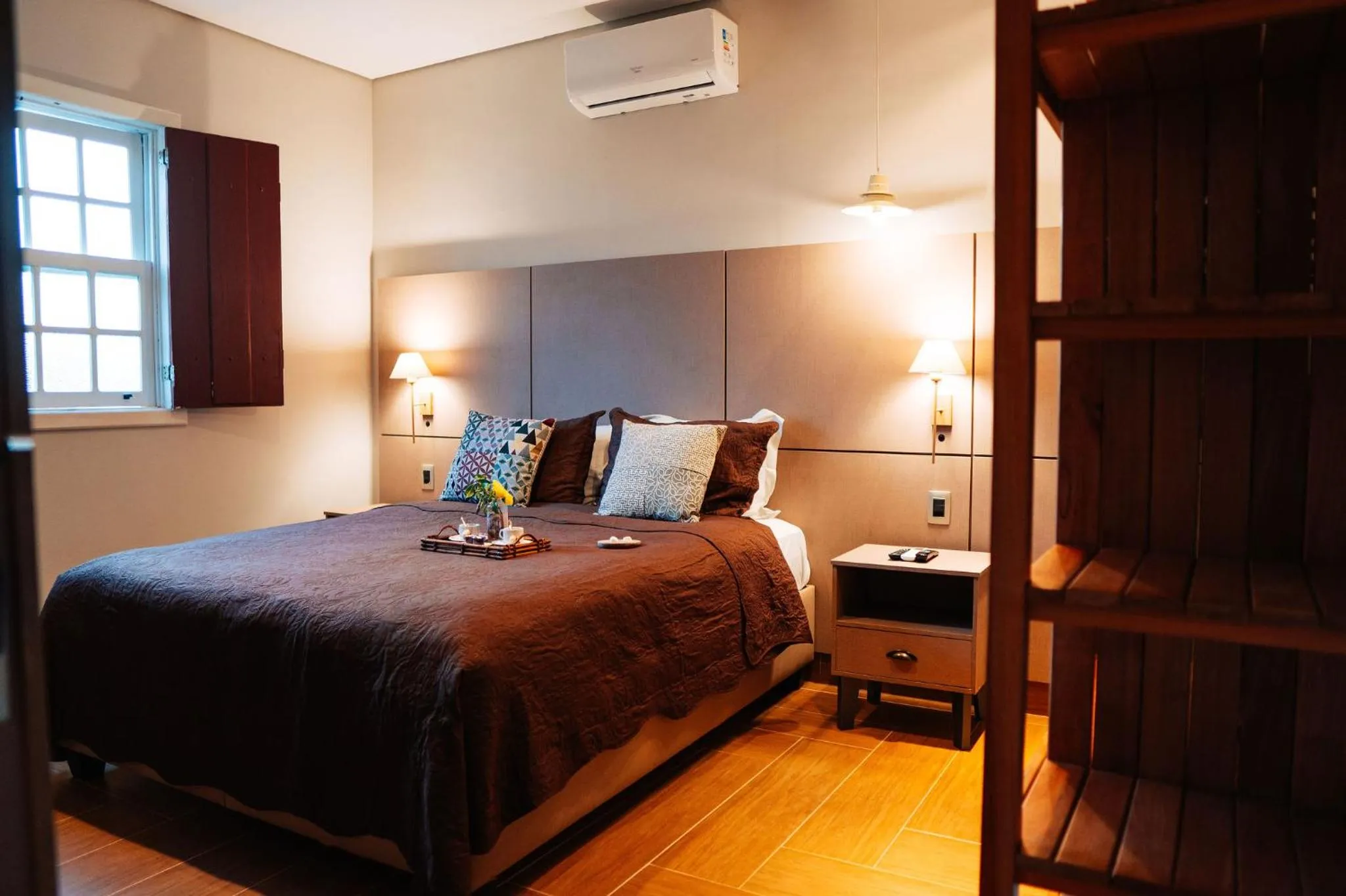 Photo of the whole room, Bed in Pousada Pequena Tiradentes