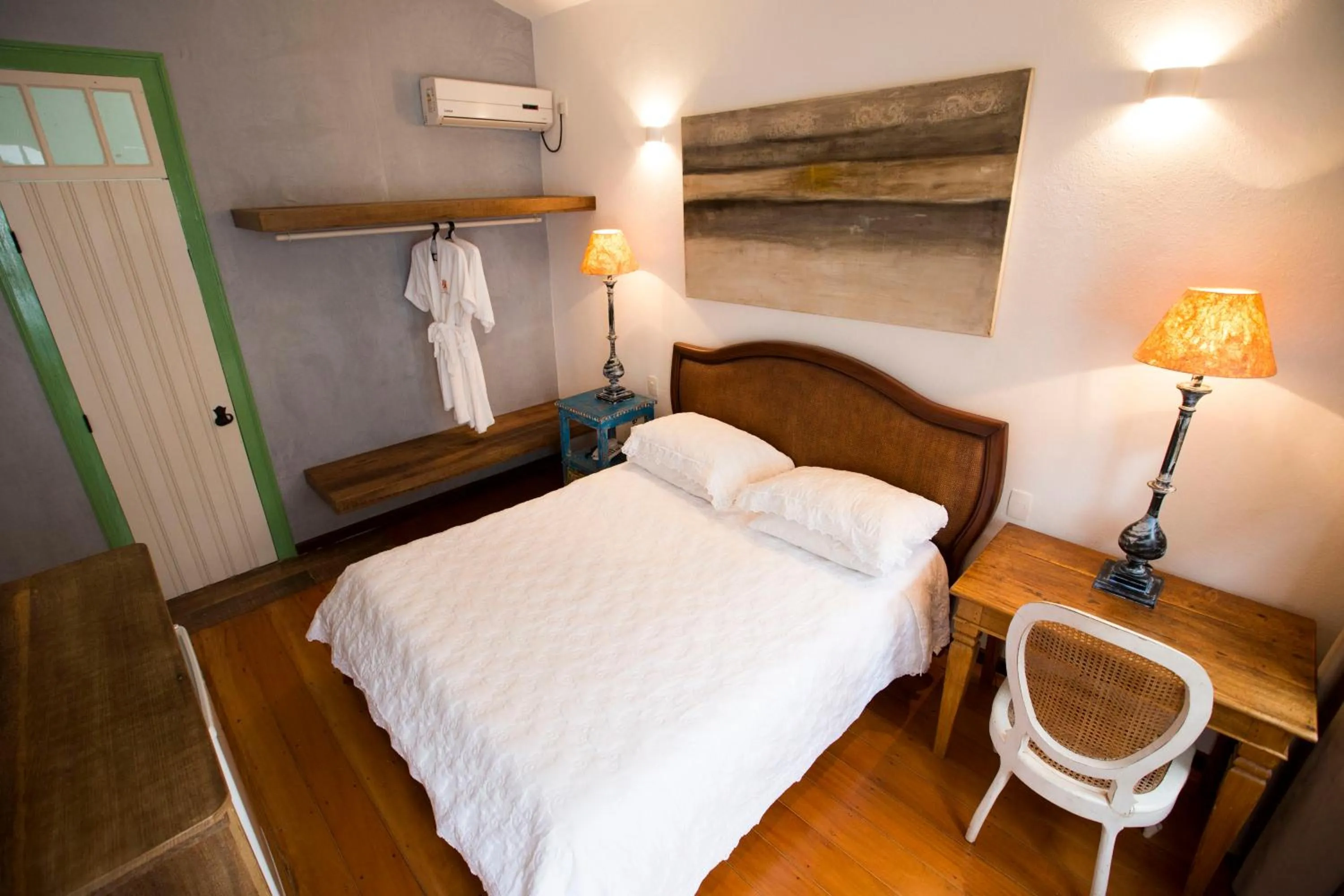 Bed in Pousada Pequena Tiradentes