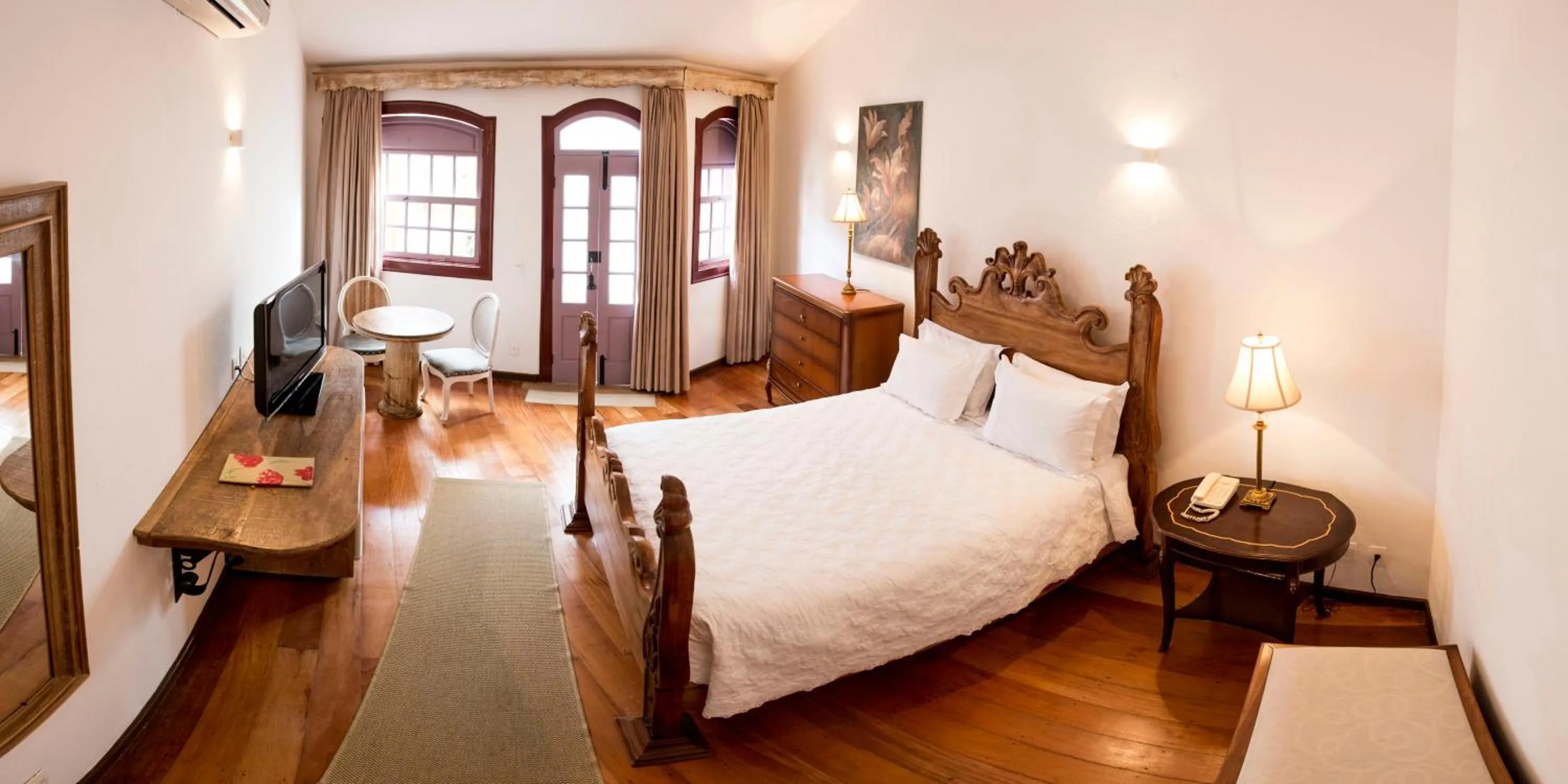 Bed in Pousada Pequena Tiradentes