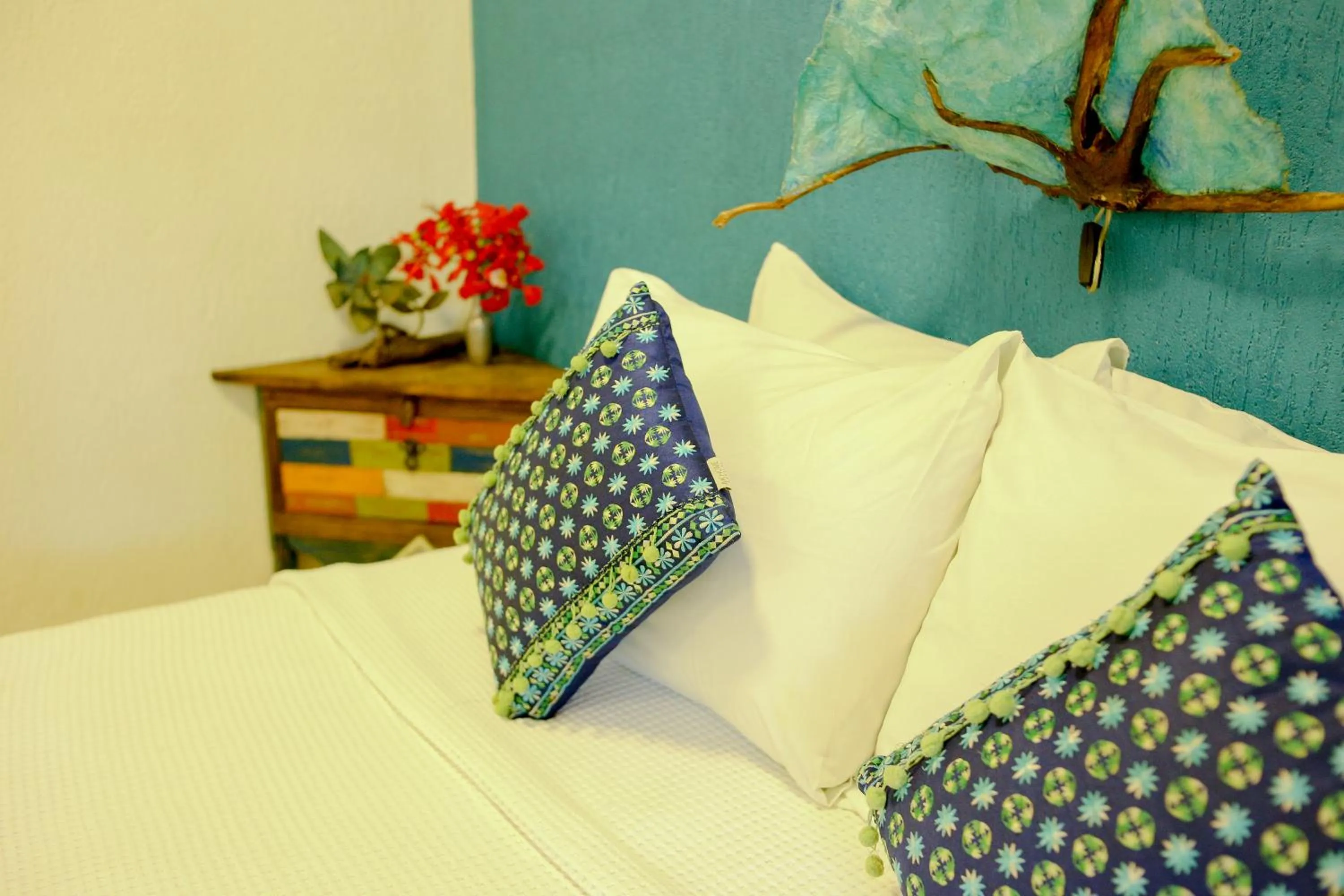 Decorative detail, Bed in Beco Pousada Boutique