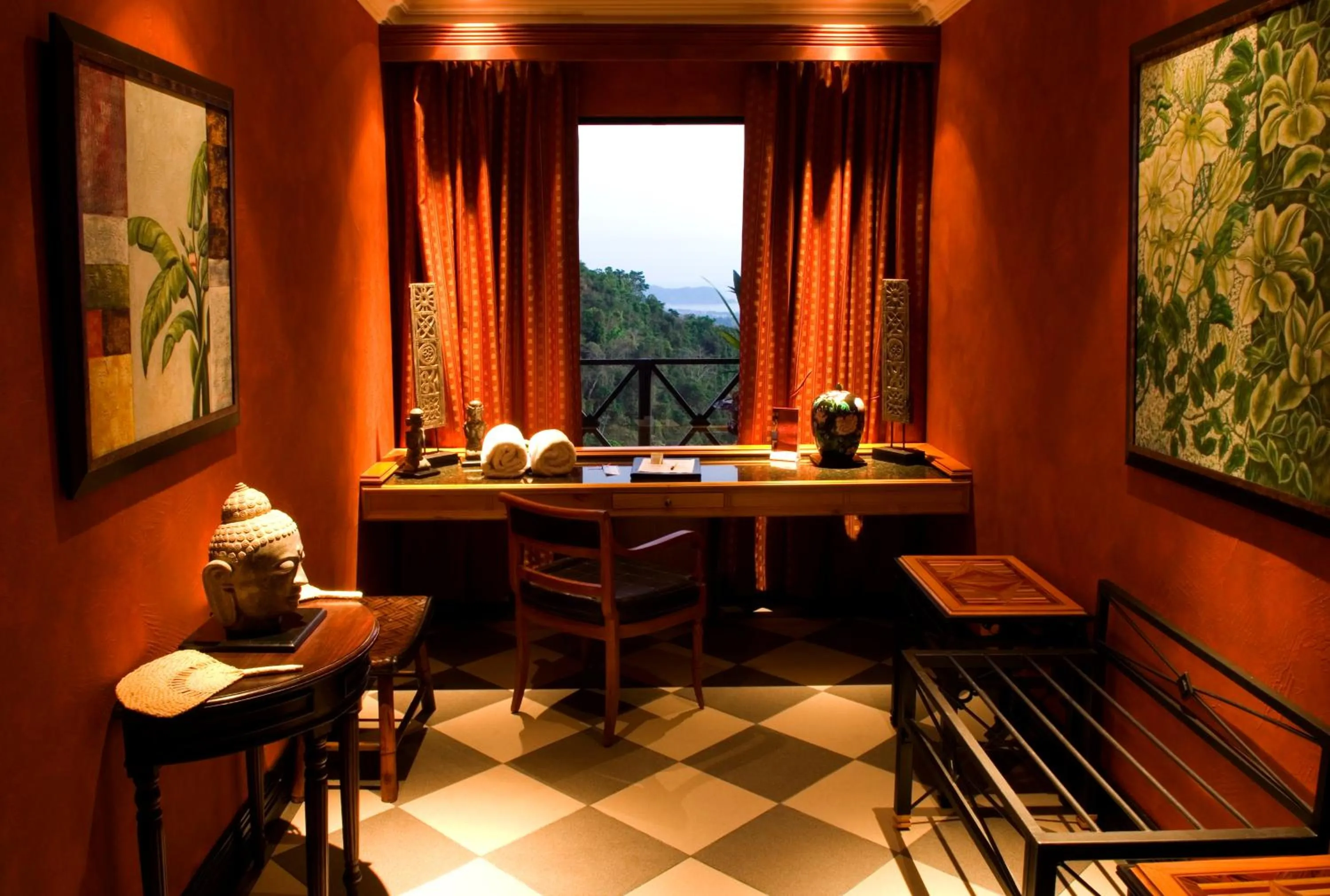 Dining area in Hotel Villa Caletas