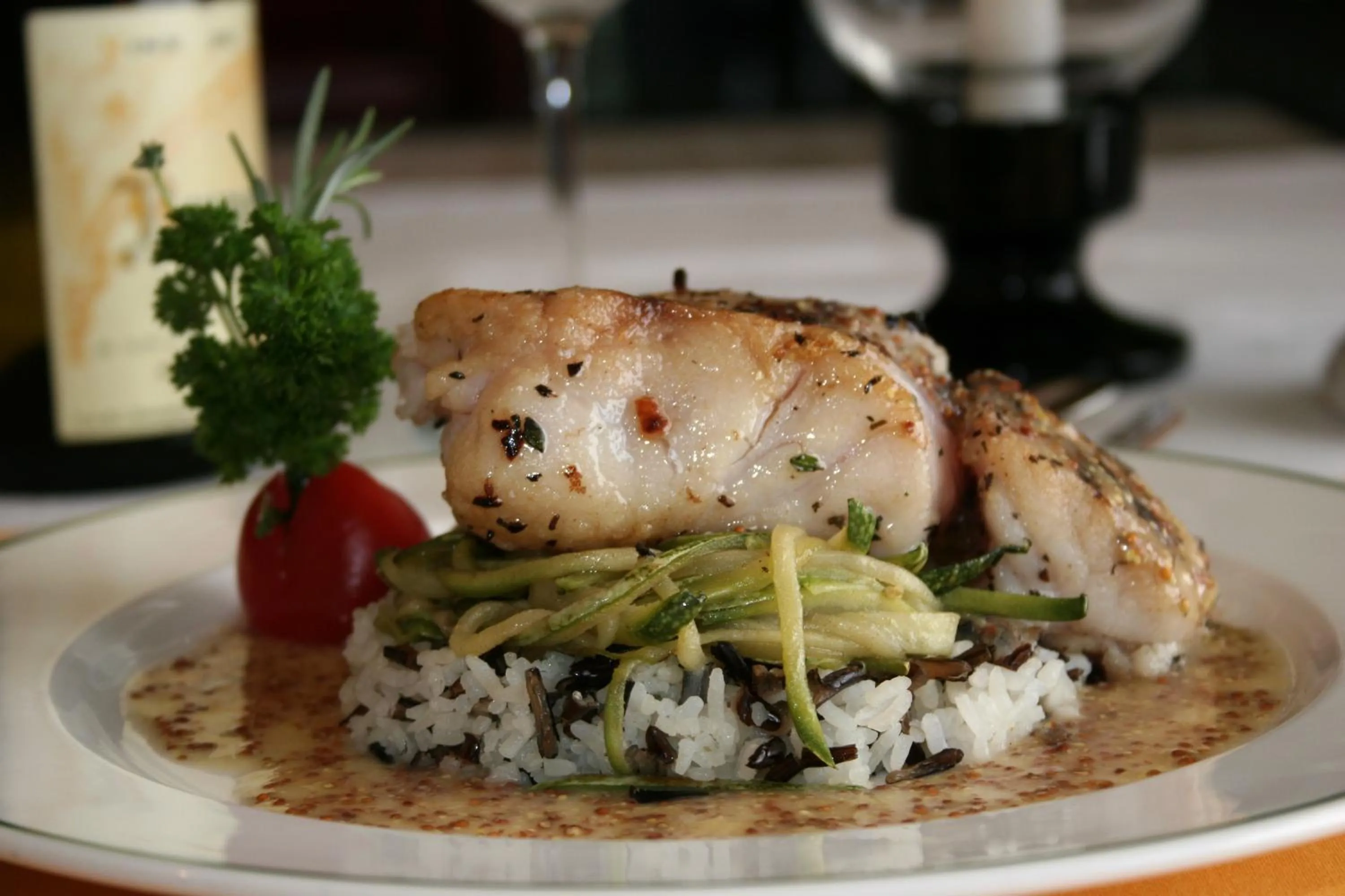 Food close-up in Hotel Villa Caletas
