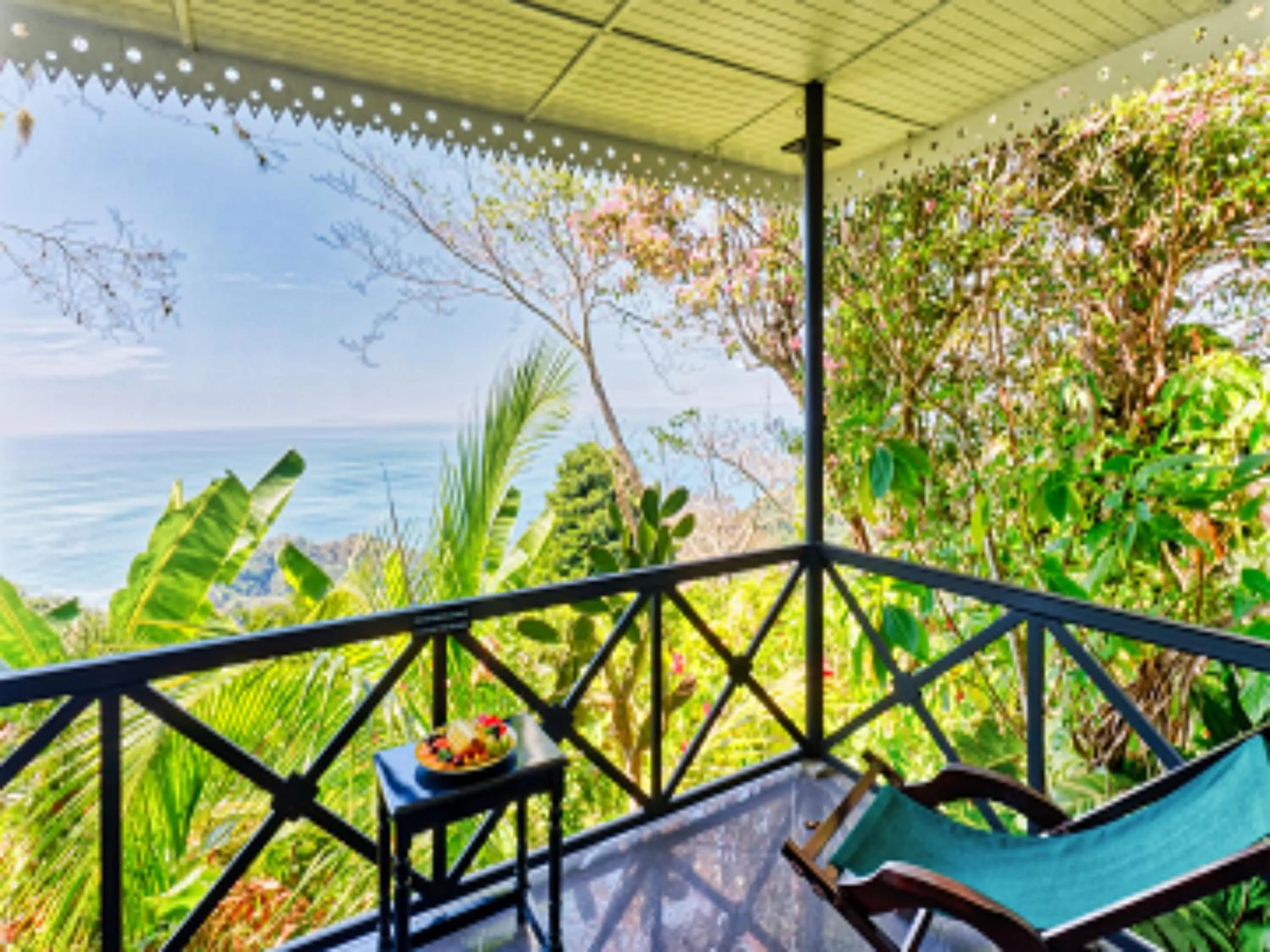 Dining area in Hotel Villa Caletas