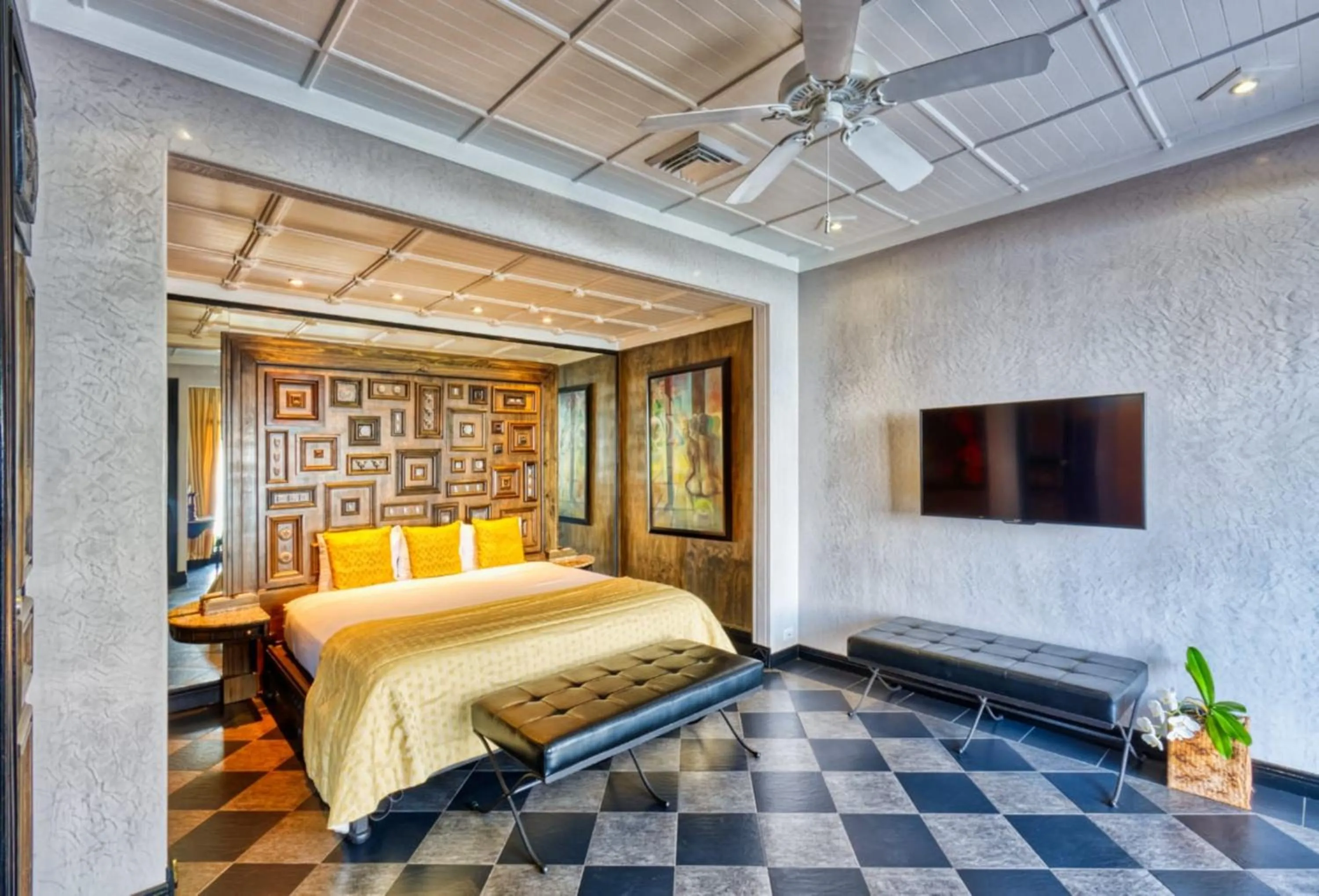 Bedroom, Bed in Hotel Villa Caletas