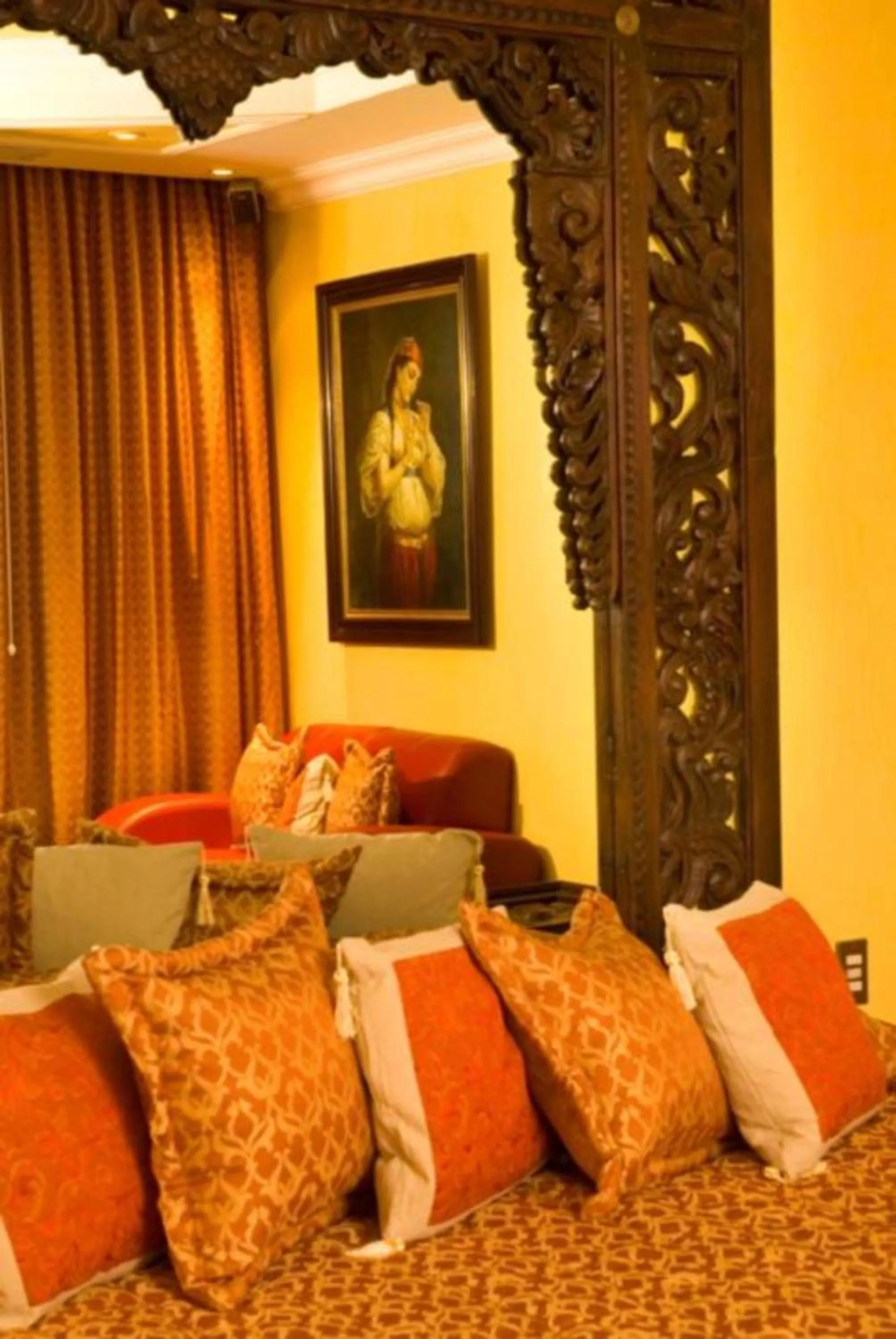 Living room, Bed in Hotel Villa Caletas