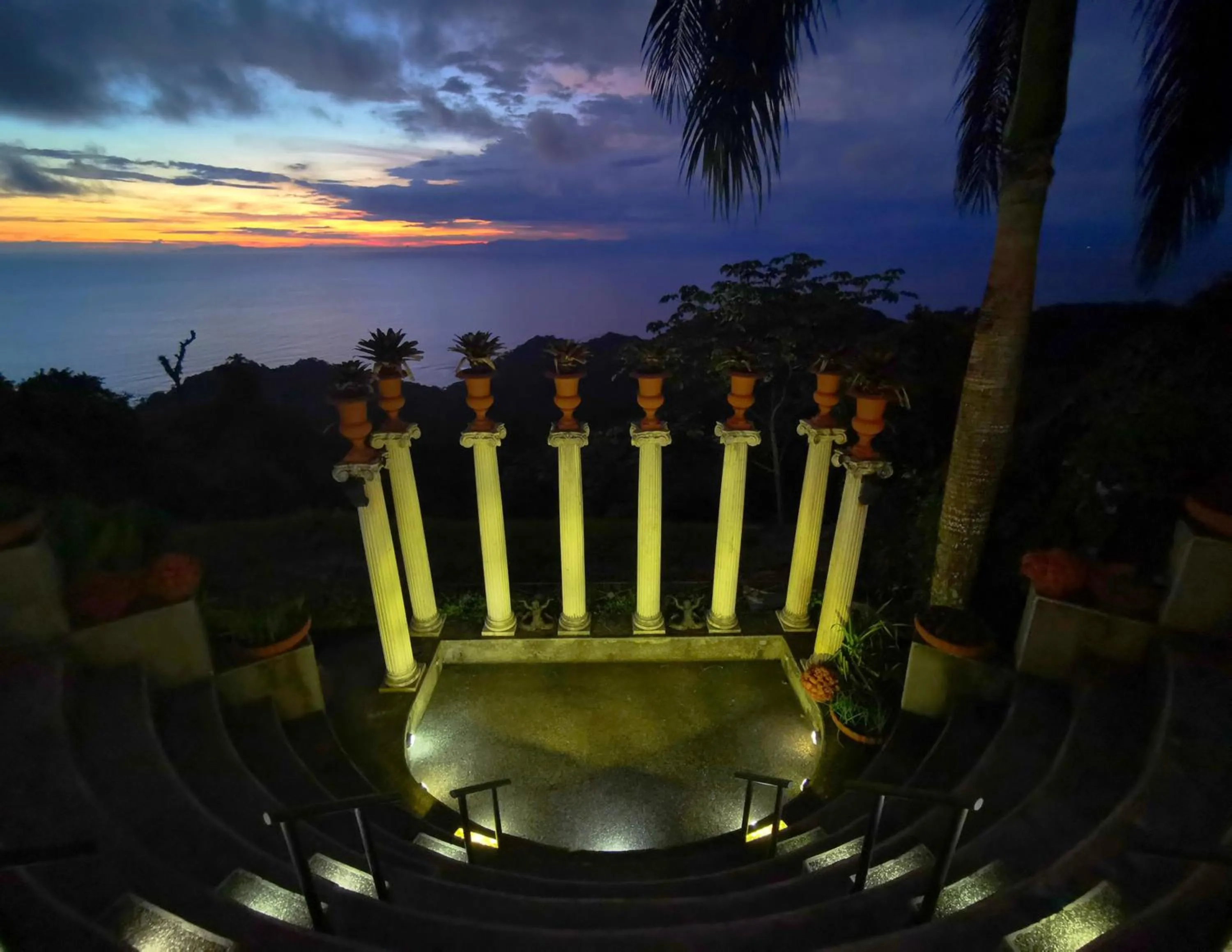 Sea view in Hotel Villa Caletas