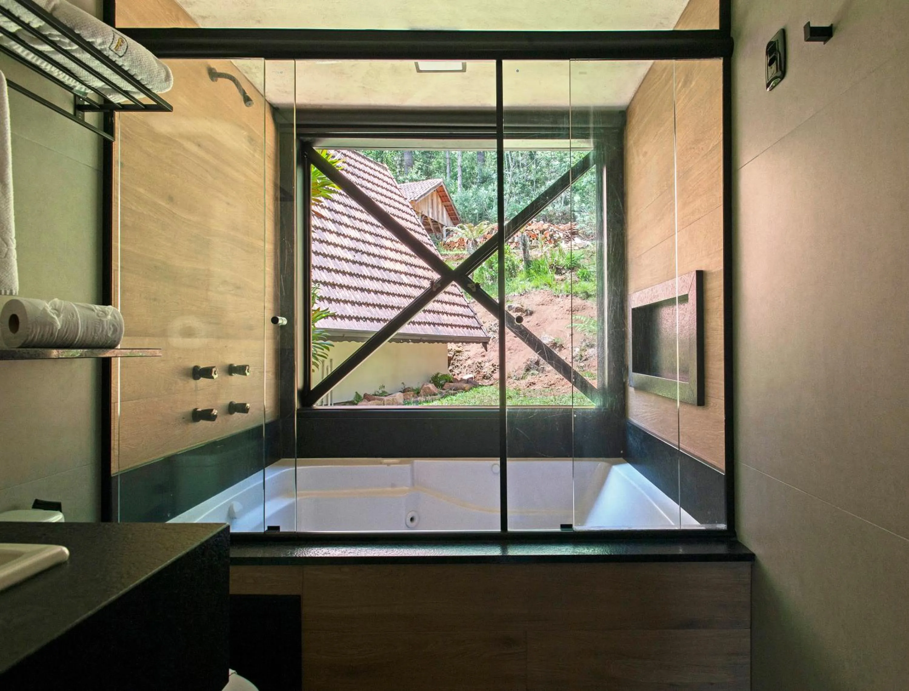 Bath in Hotel Fioreze Chalés