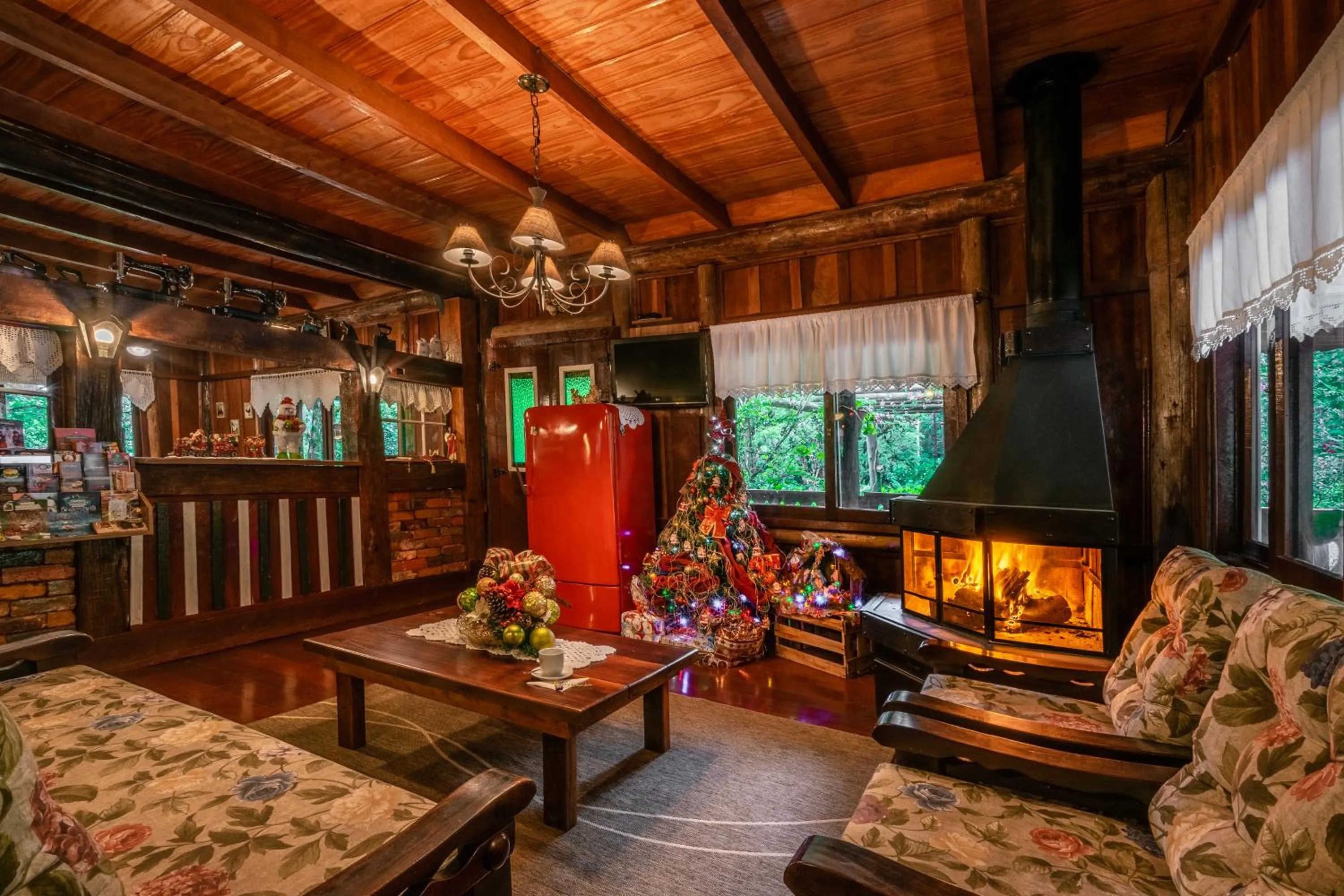 Area and facilities in Hotel Fioreze Chalés