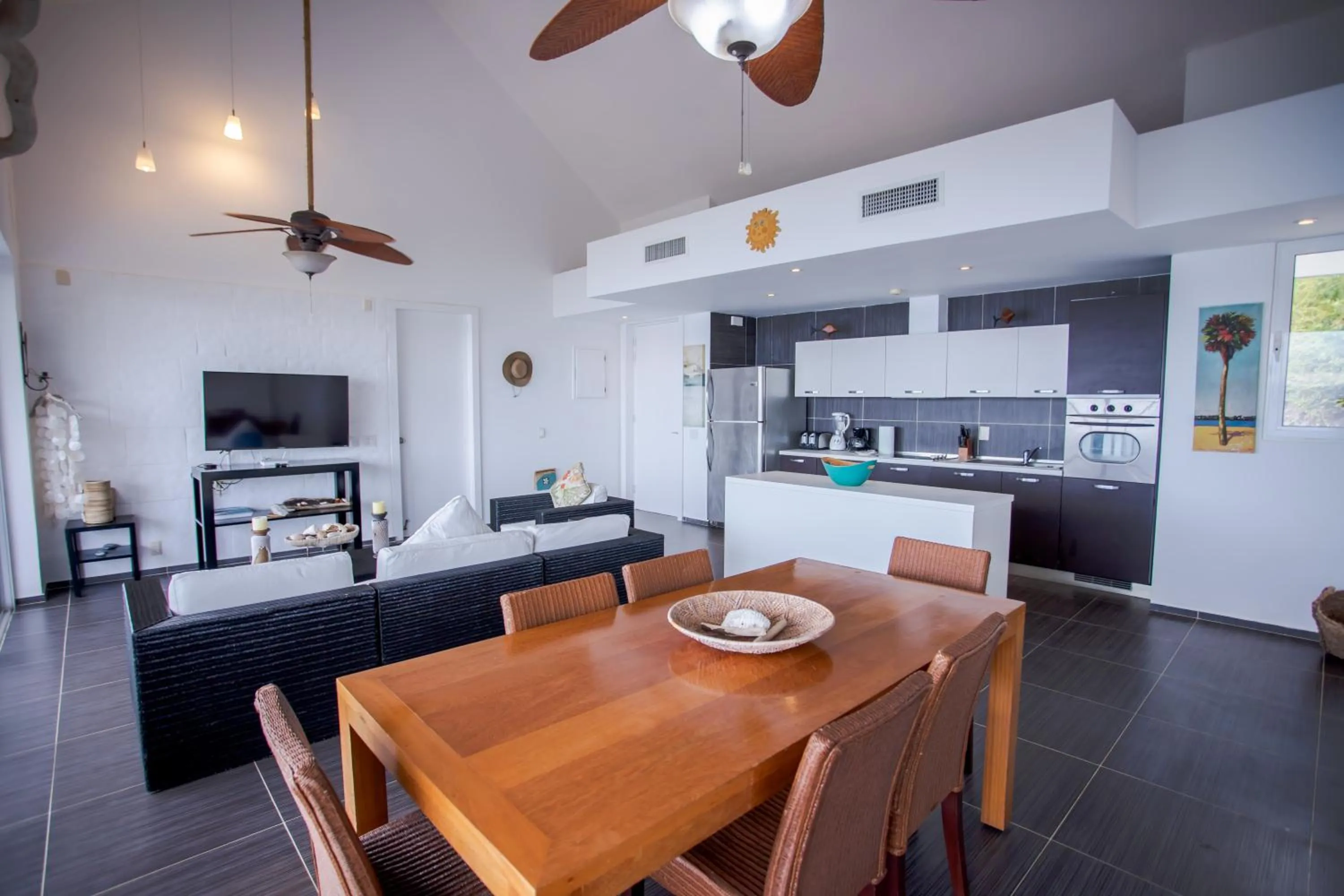 Living room in Xeliter Vista Mare, Samana
