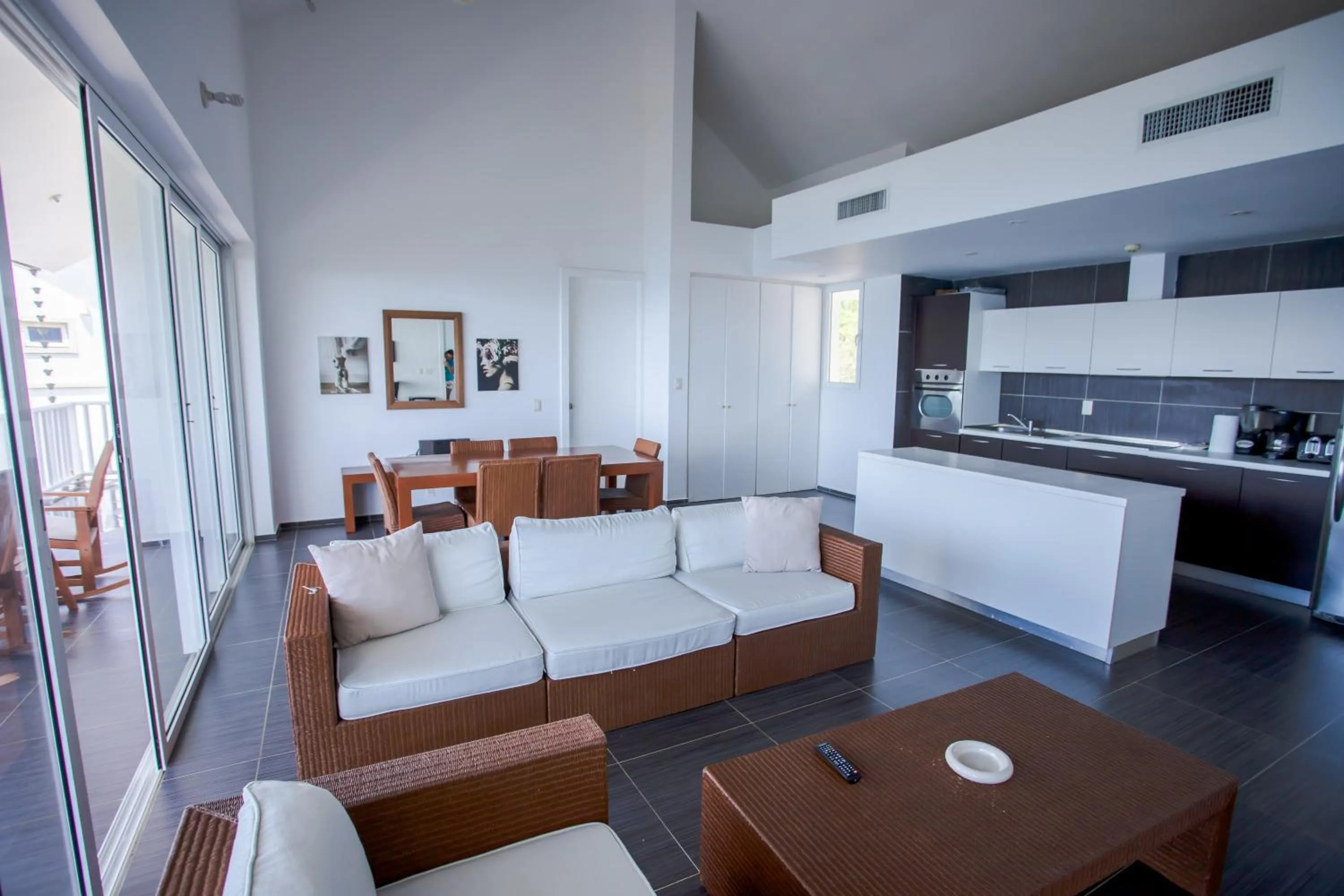 Living room in Xeliter Vista Mare, Samana