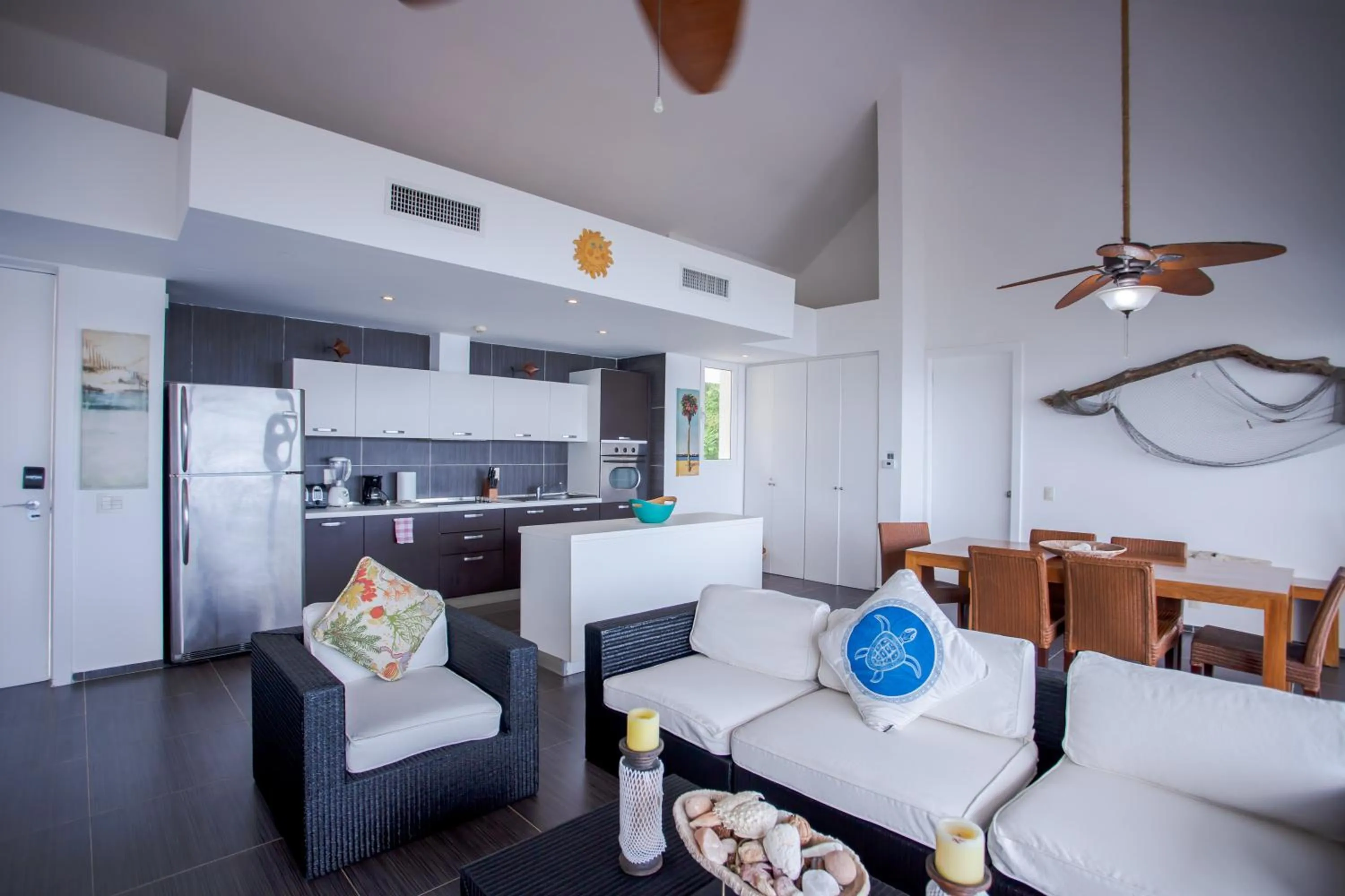 Living room in Xeliter Vista Mare, Samana